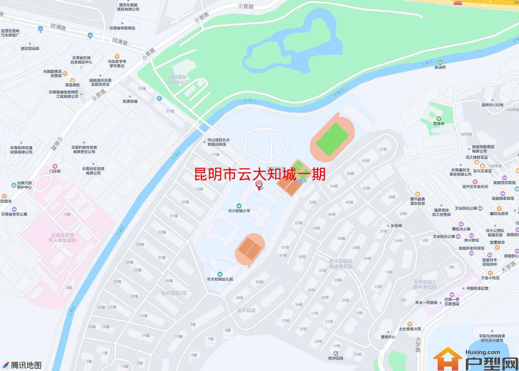 云大知城一期小区 - 户型网