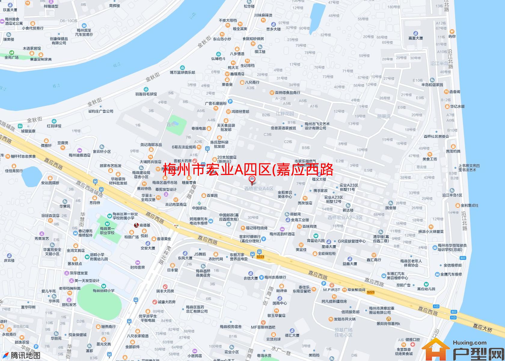宏业A四区(嘉应西路)小区 - 户型网