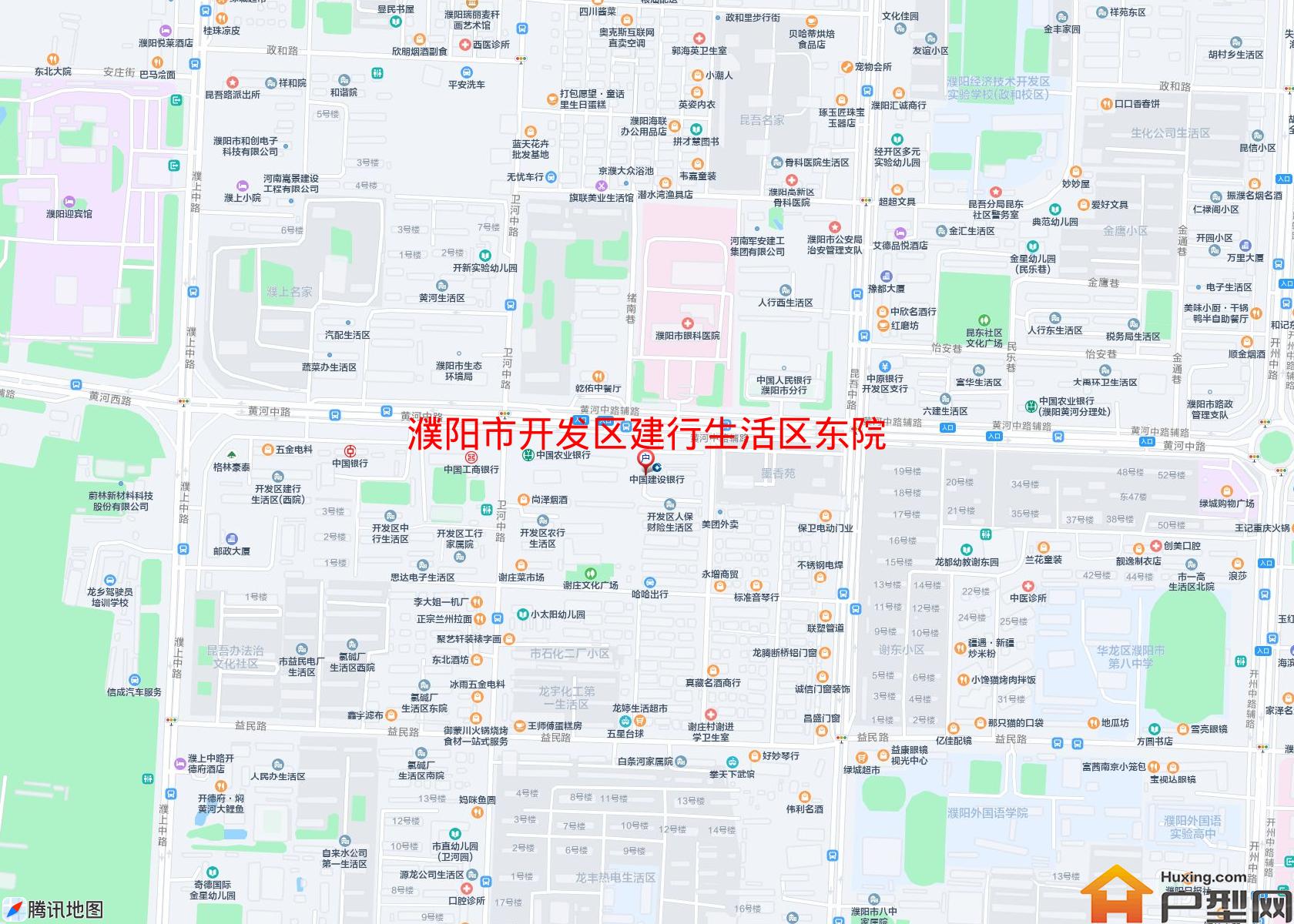 开发区建行生活区东院(黄河中路477号)小区 - 户型网