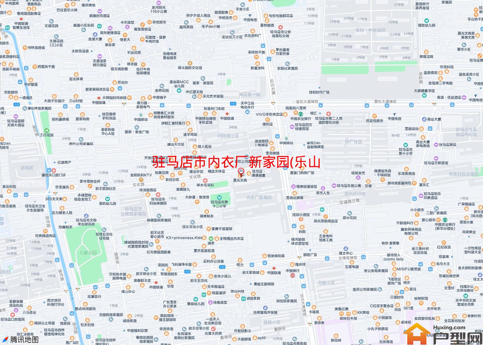 内衣厂新家园(乐山大道)小区 - 户型网