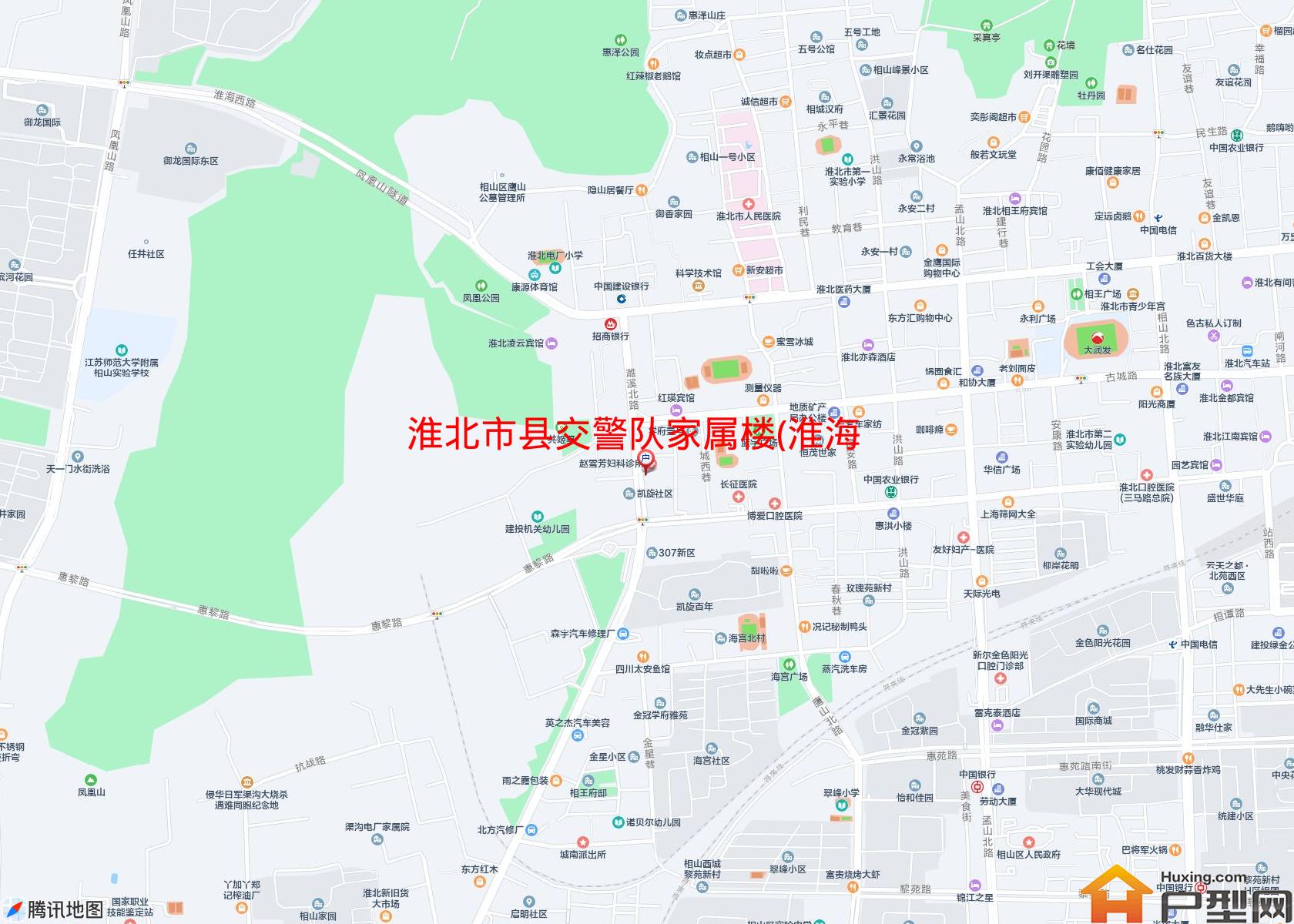 县交警队家属楼(淮海路)小区 - 户型网