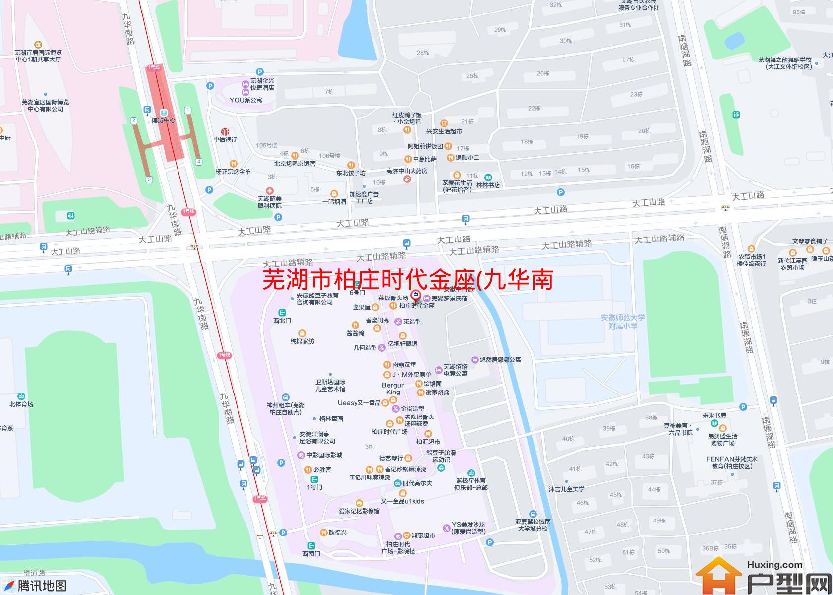柏庄时代金座(九华南路)小区 - 户型网