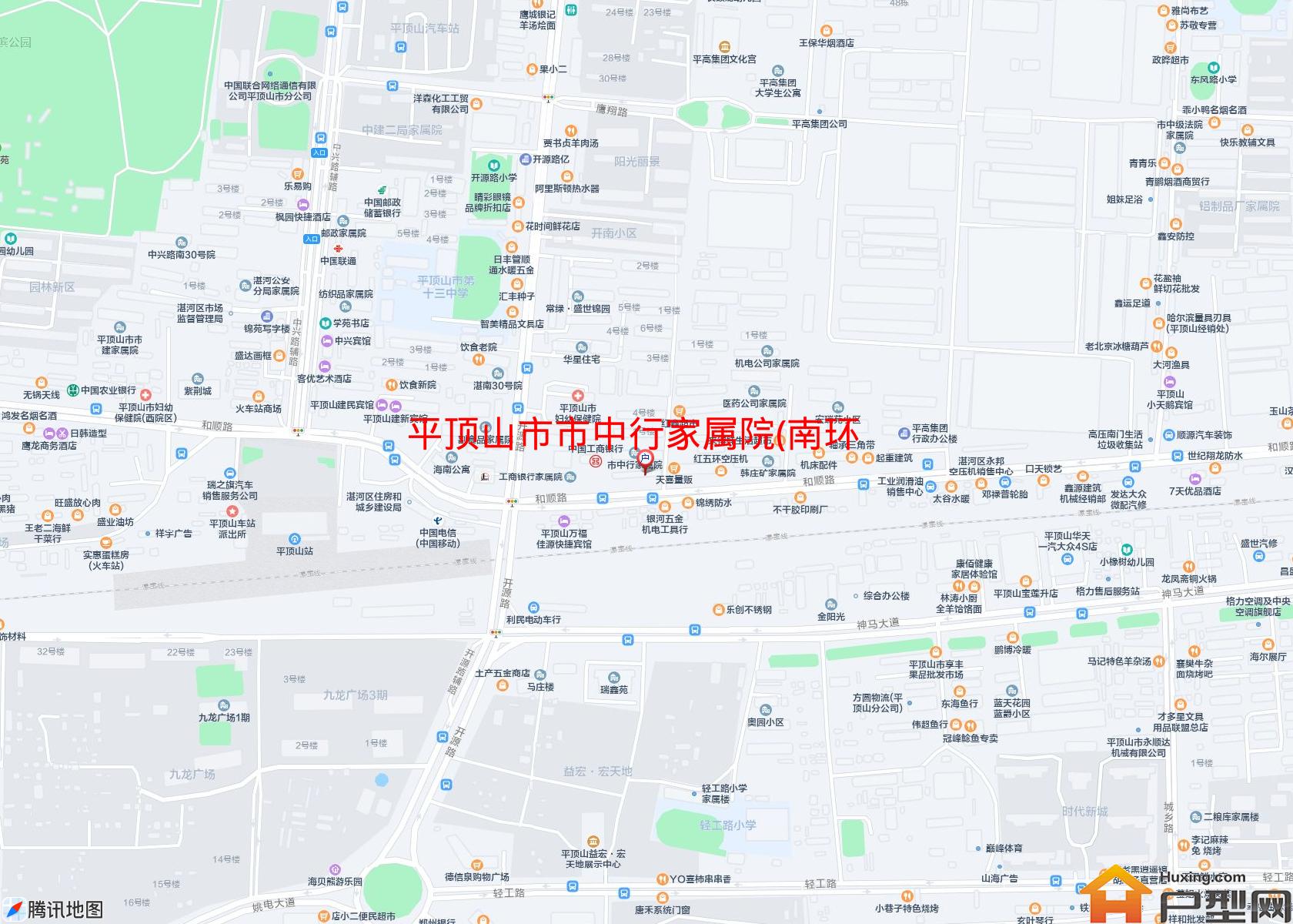 市中行家属院(南环路)小区 - 户型网
