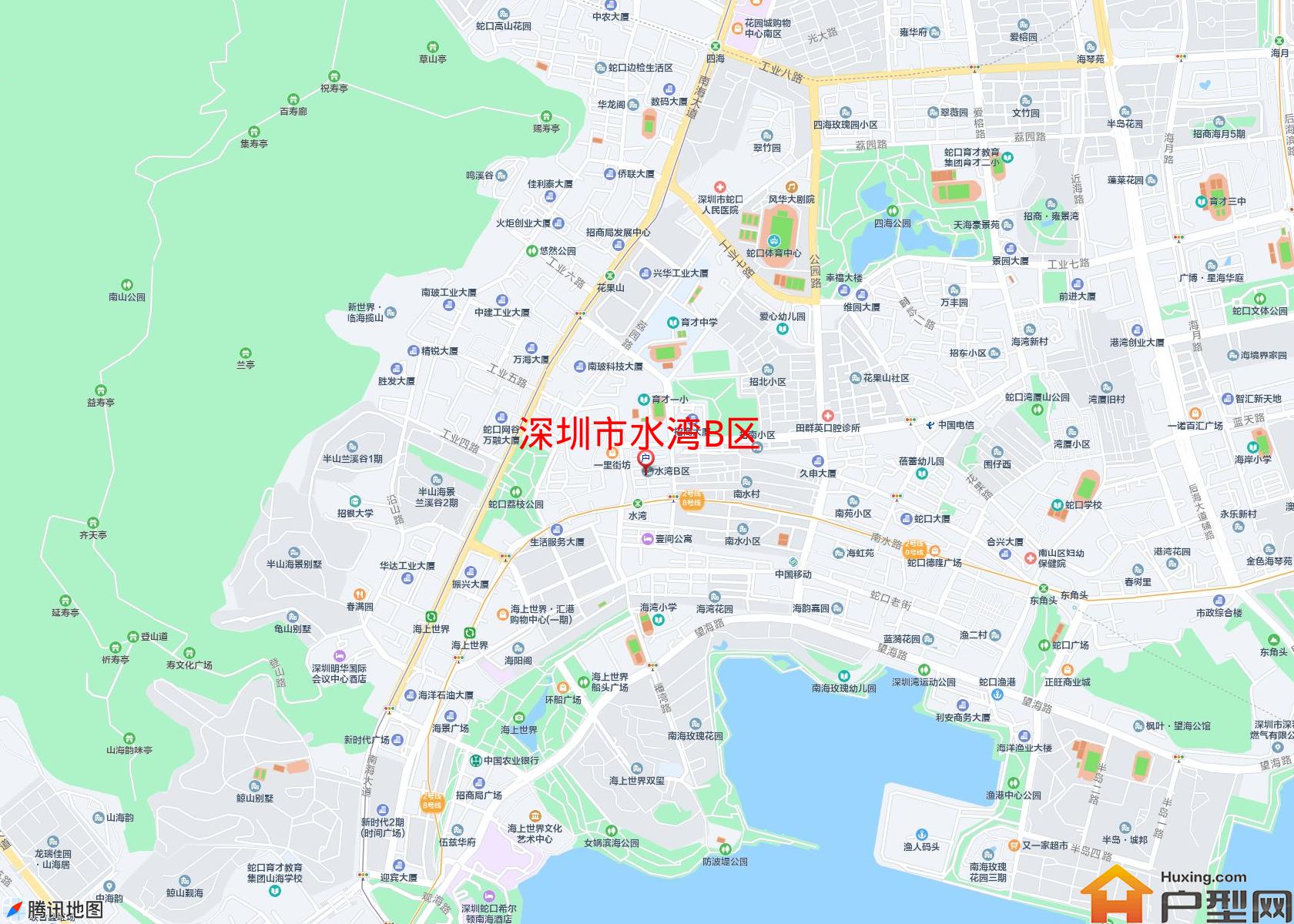 水湾B区小区 - 户型网