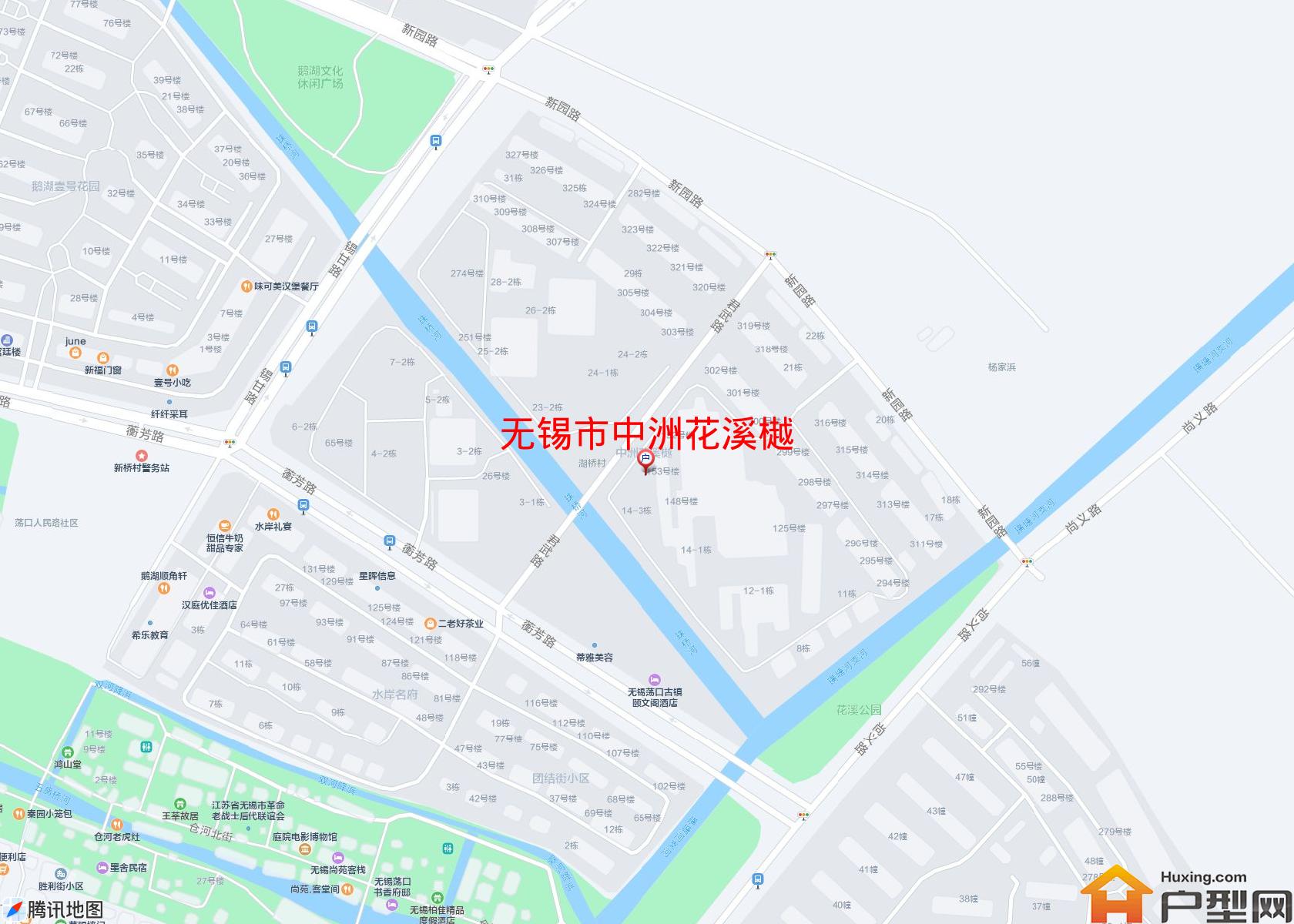 中洲花溪樾小区 - 户型网