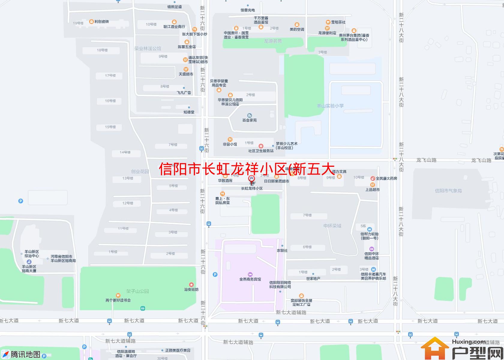 长虹龙祥小区(新五大道)小区 - 户型网