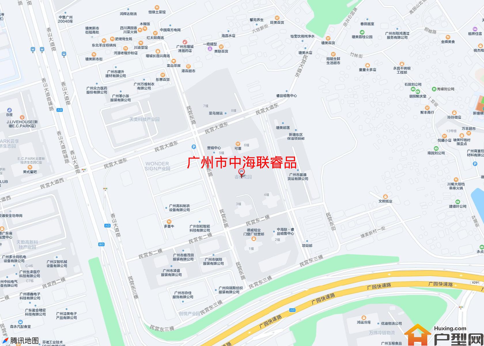 中海联睿品小区 - 户型网