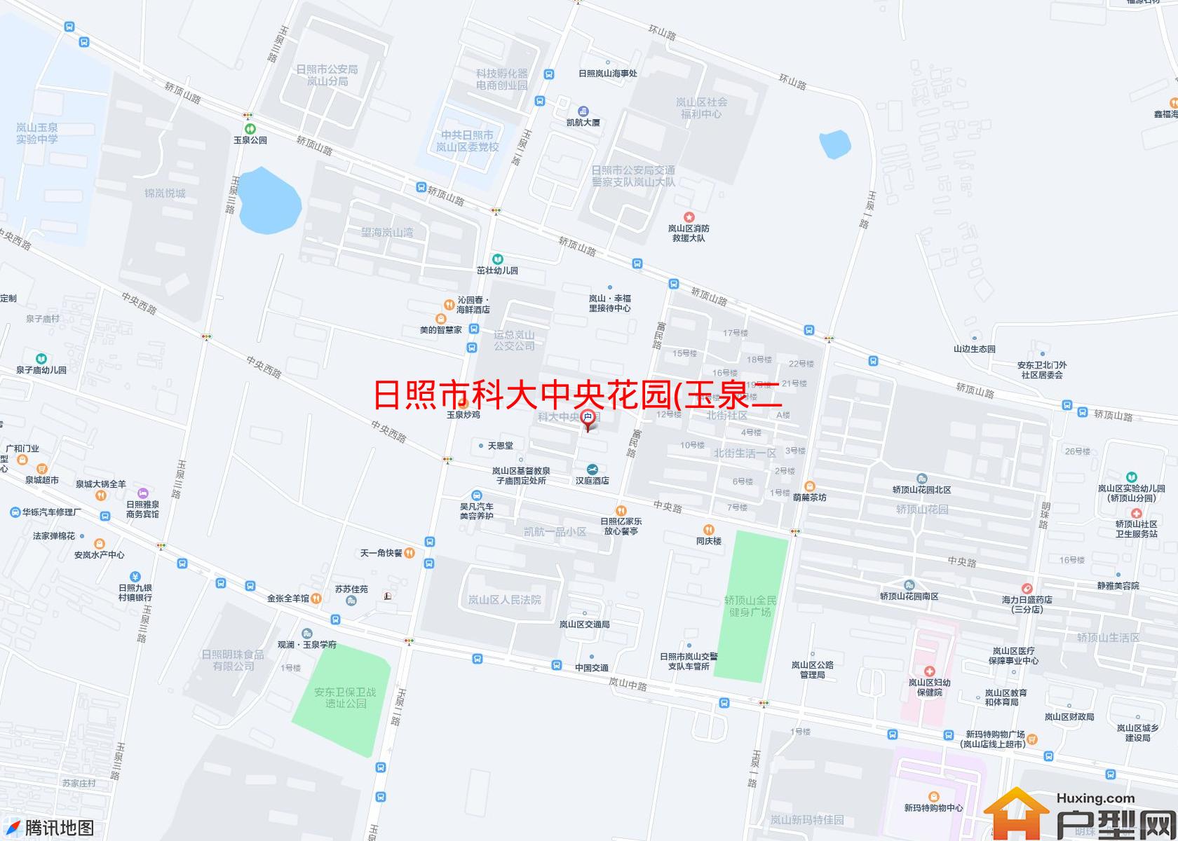 科大中央花园(玉泉二路)小区 - 户型网