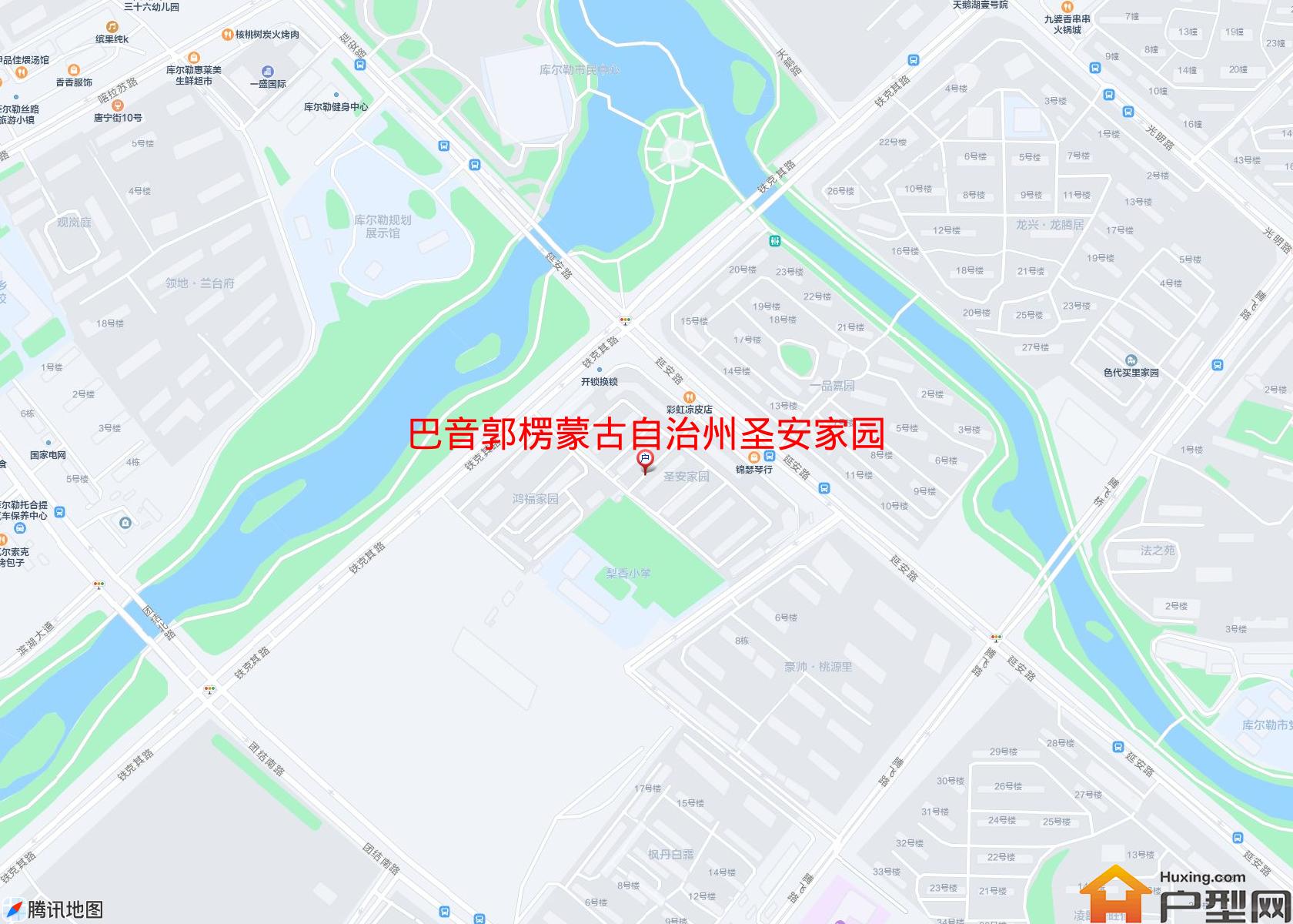 圣安家园(铁克其路25号)小区 - 户型网