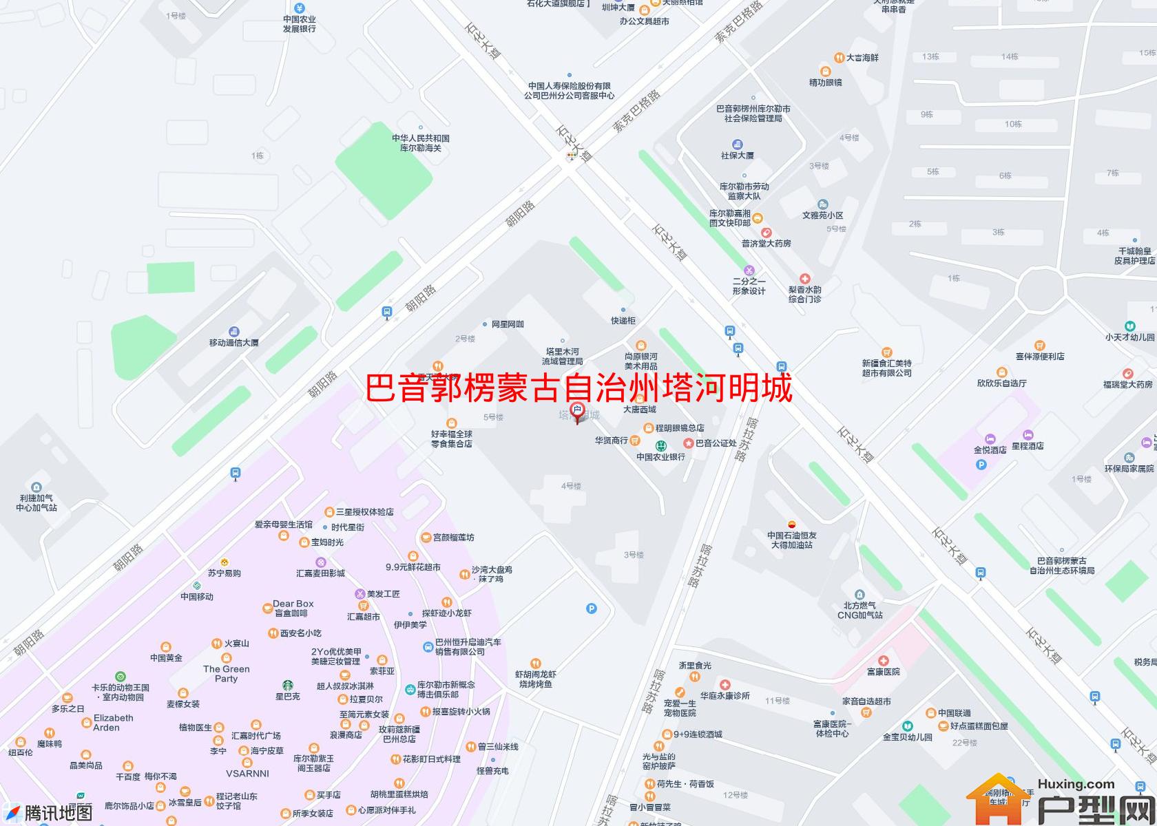 塔河明城(石化大道)小区 - 户型网