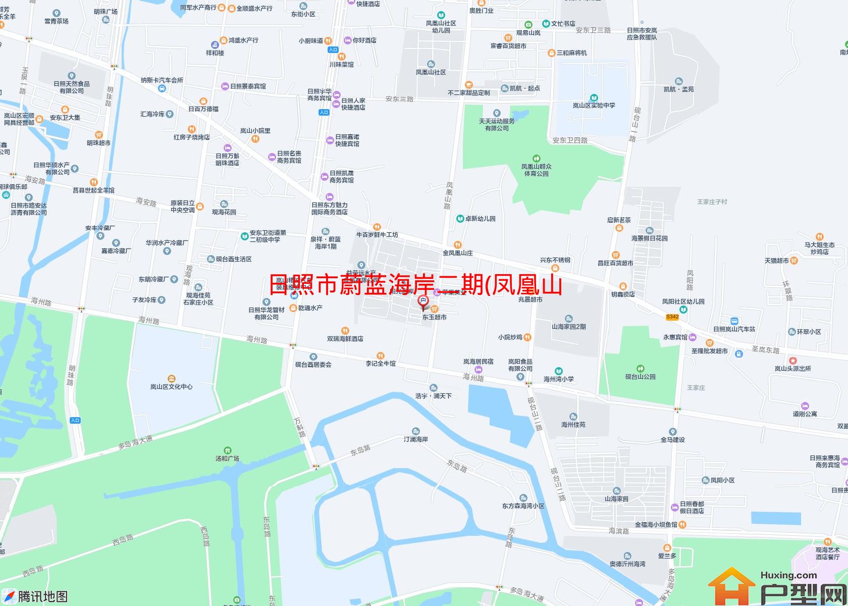 蔚蓝海岸二期(凤凰山路)小区 - 户型网