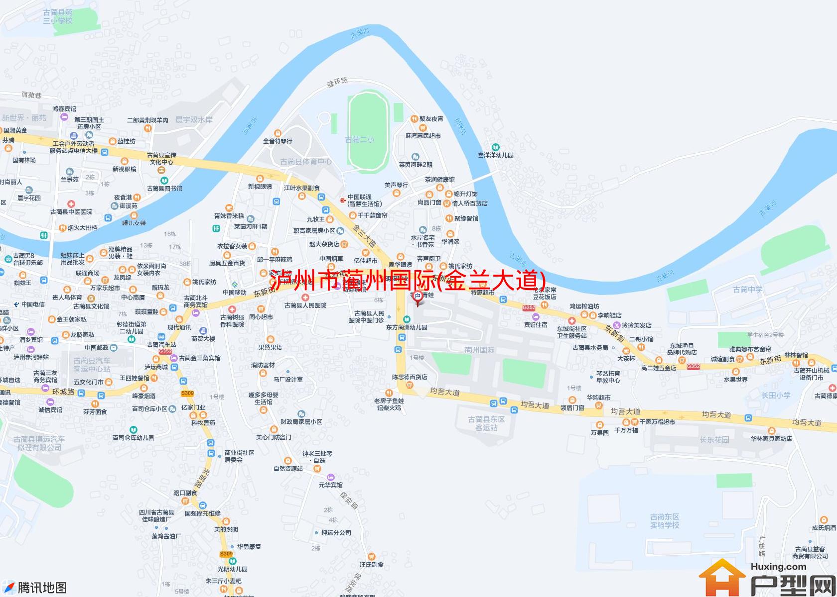 蔺州国际(金兰大道)小区 - 户型网