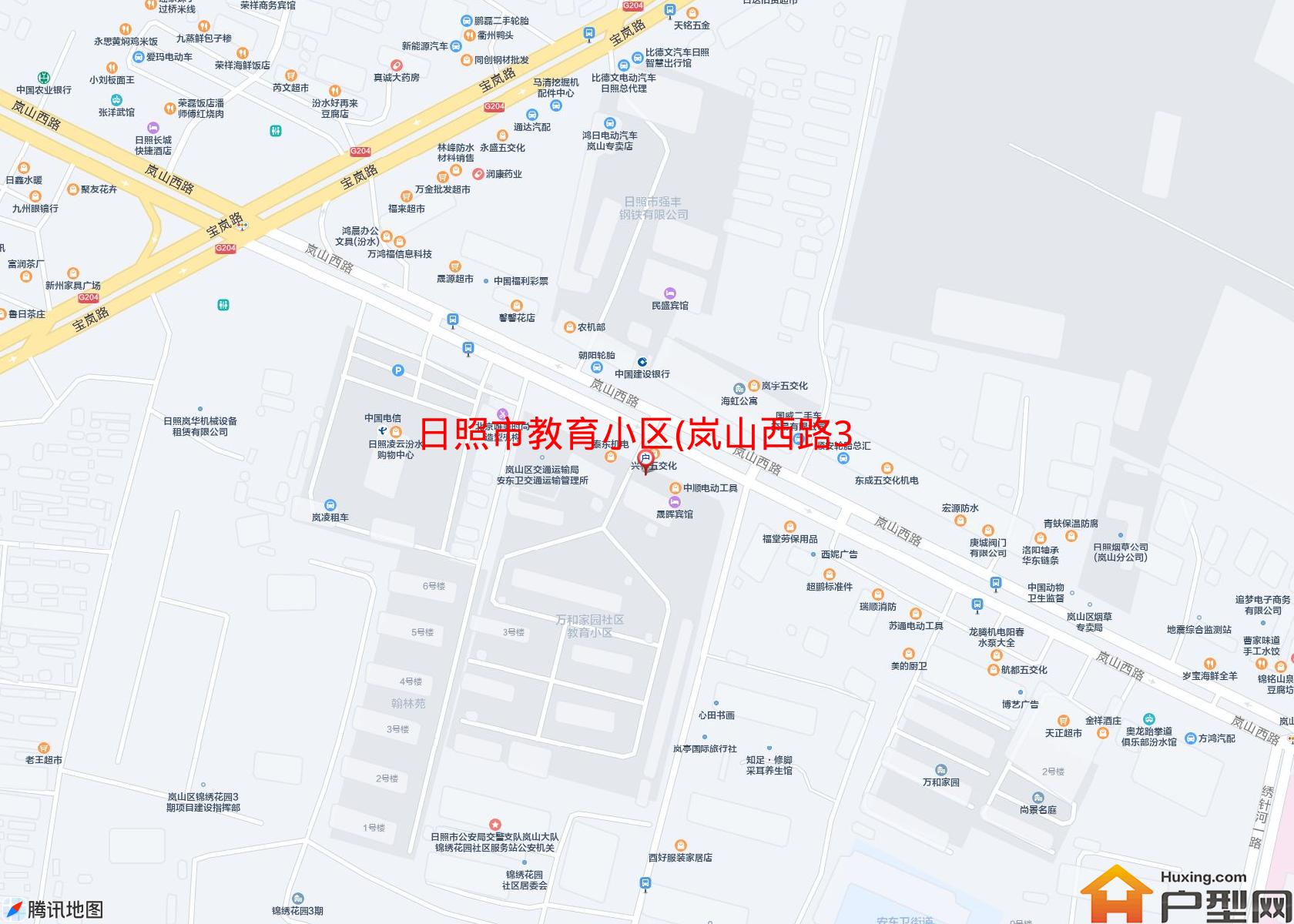 教育小区(岚山西路380号)小区 - 户型网