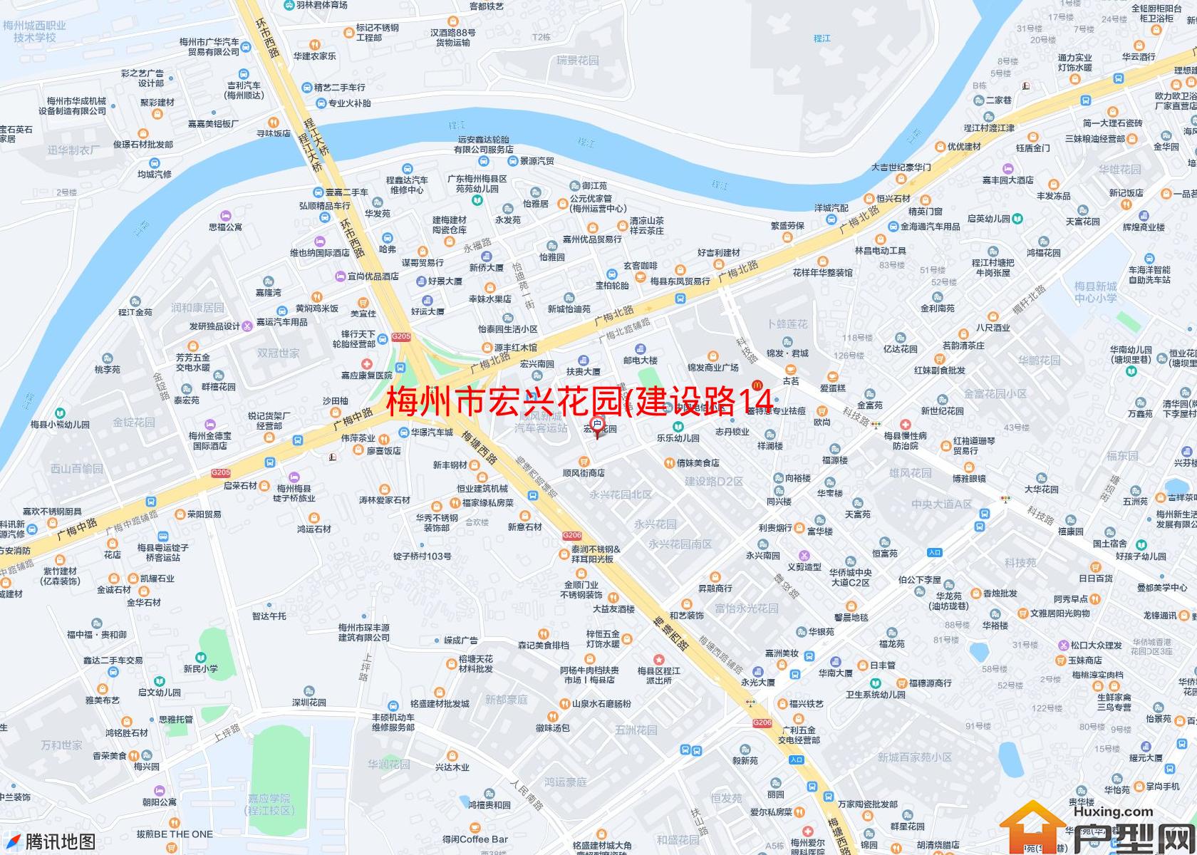 宏兴花园(建设路14号)小区 - 户型网