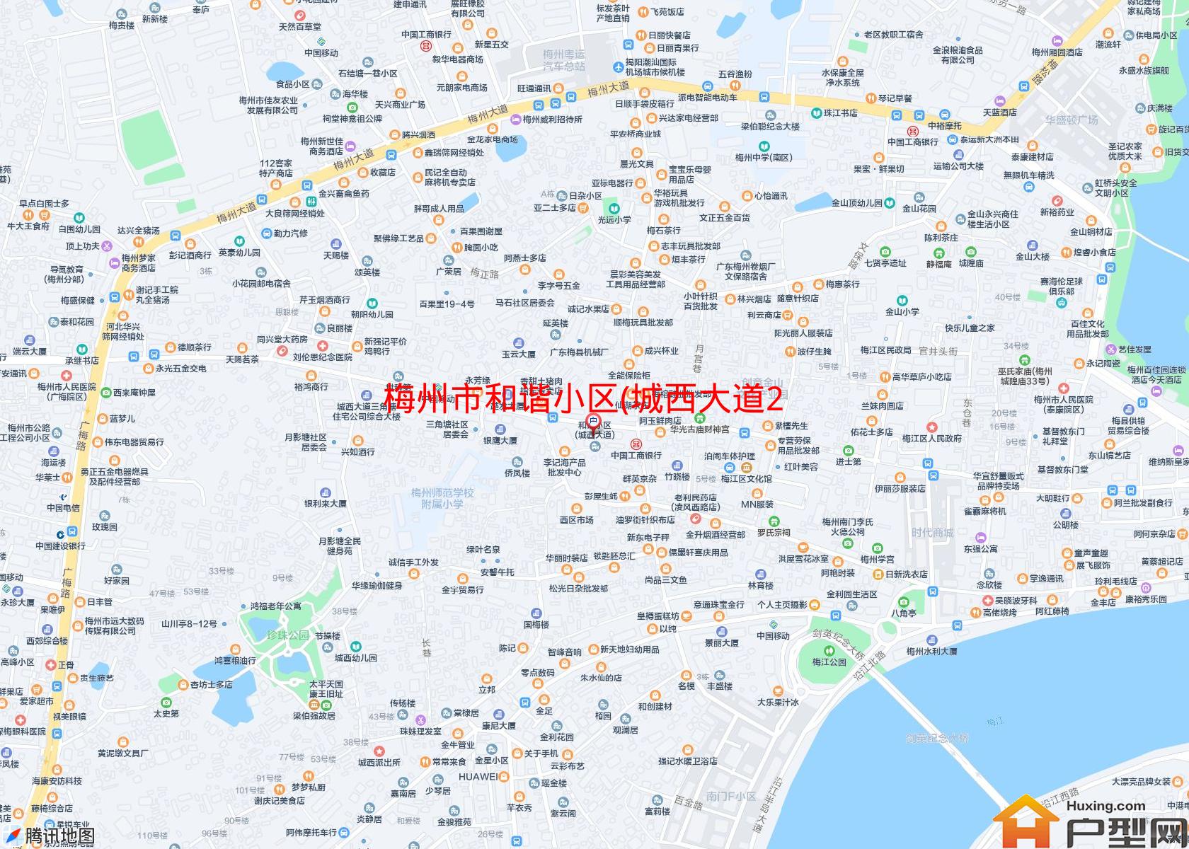 和谐小区(城西大道2号)小区 - 户型网