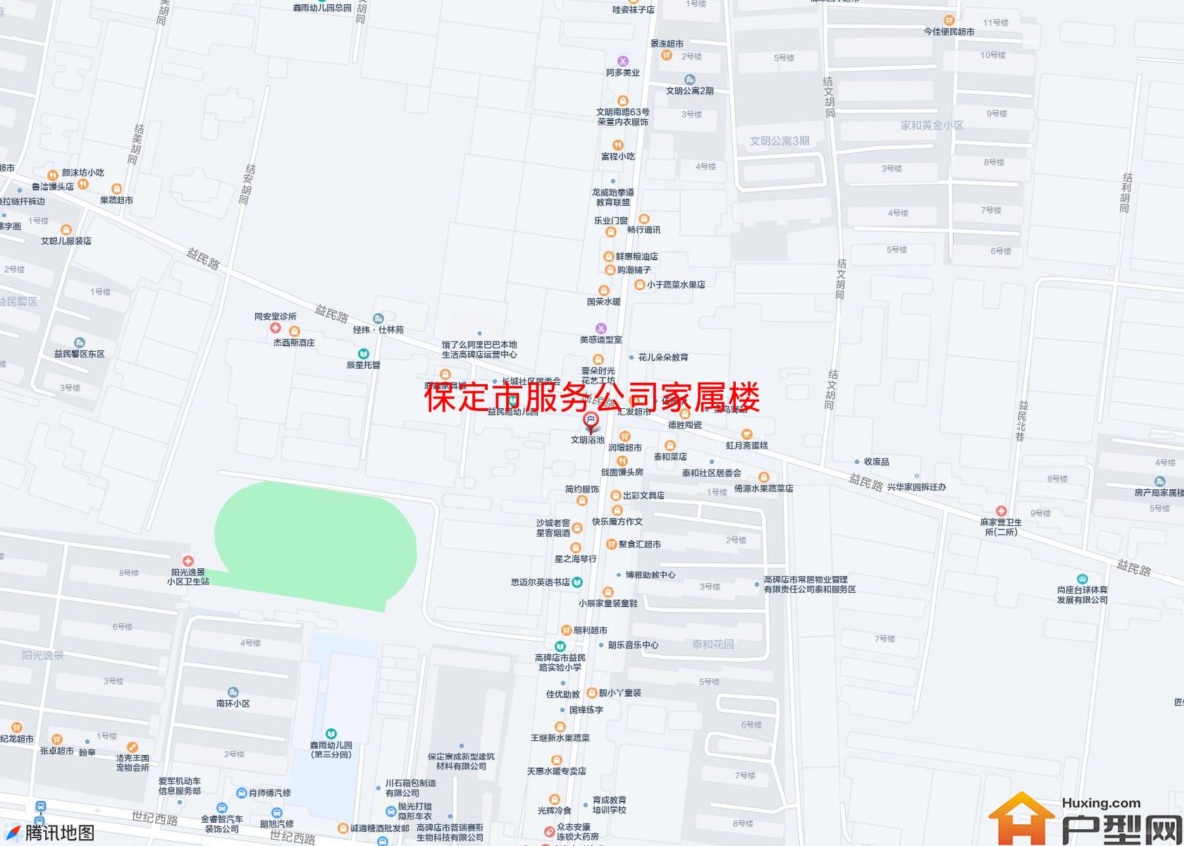 服务公司家属楼小区 - 户型网