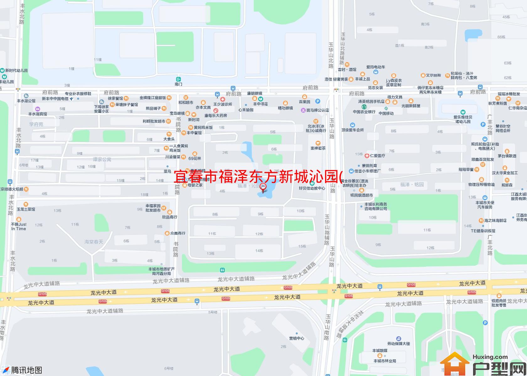 福泽东方新城沁园 (玉华山北路)小区 - 户型网