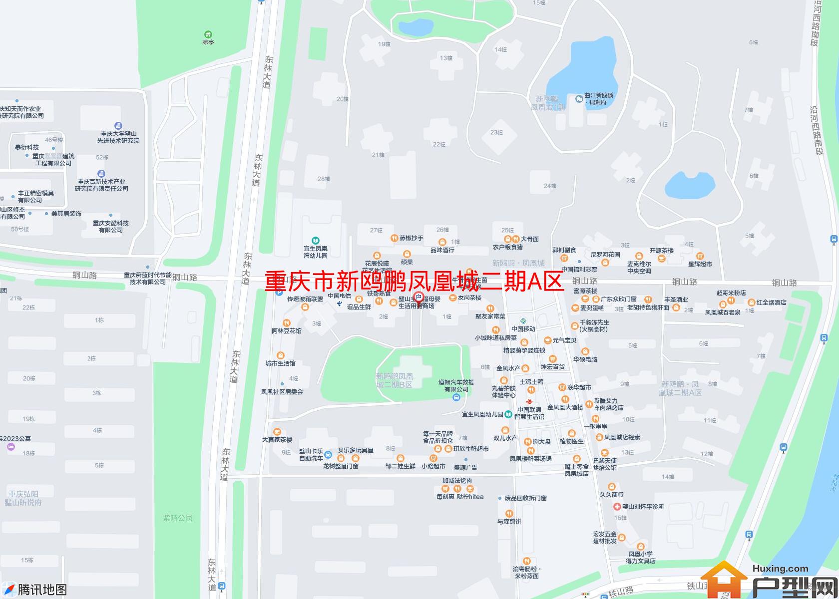 新鸥鹏凤凰城二期A区小区 - 户型网