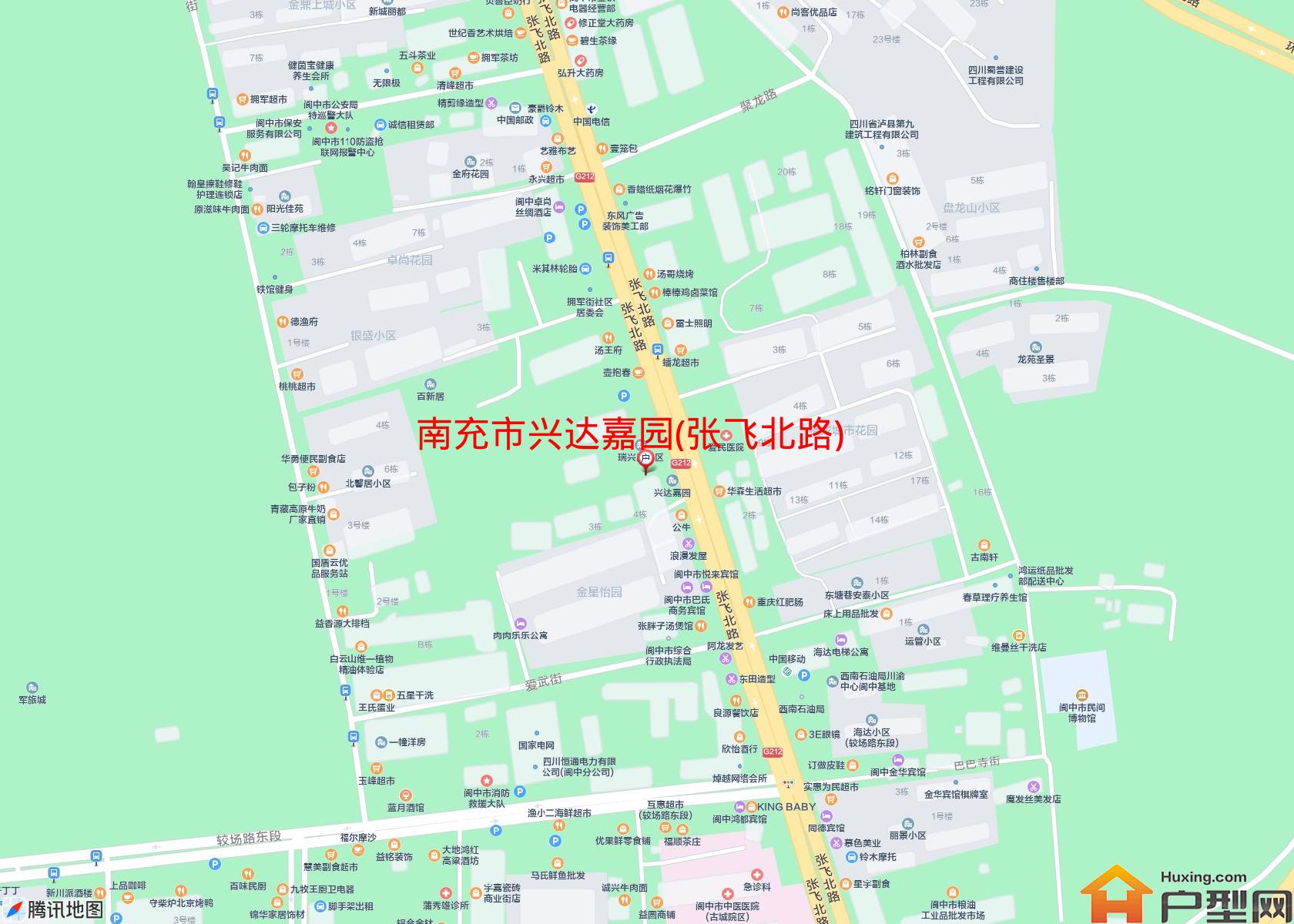 兴达嘉园(张飞北路)小区 - 户型网