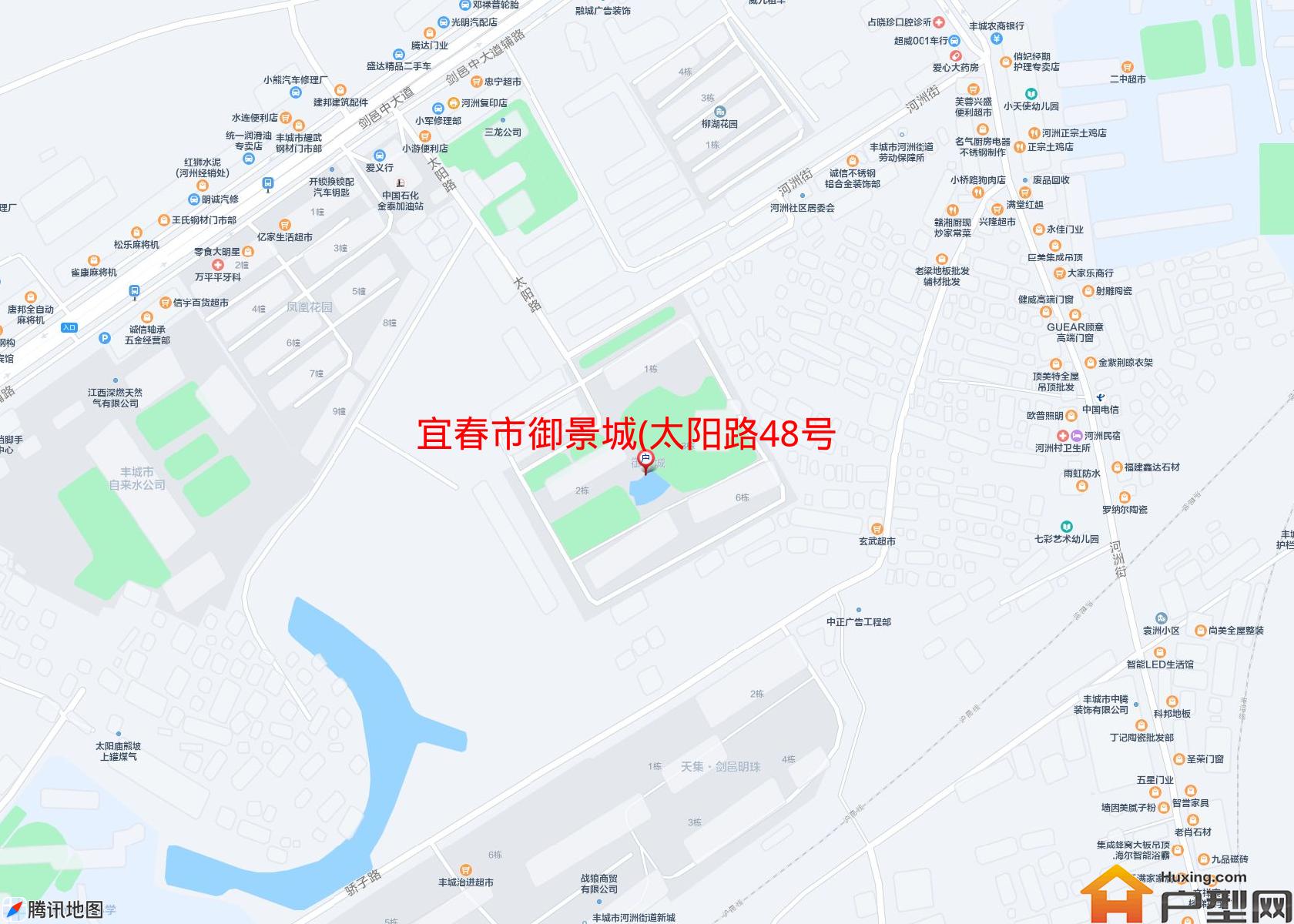 御景城(太阳路48号)小区 - 户型网