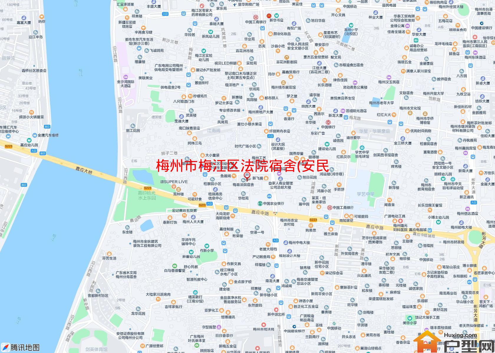 梅江区法院宿舍(安民路4号)小区 - 户型网
