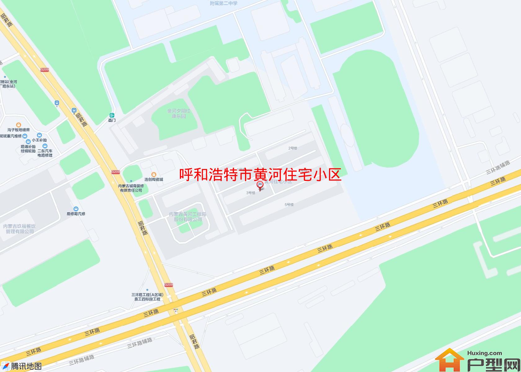 黄河住宅小区小区 - 户型网