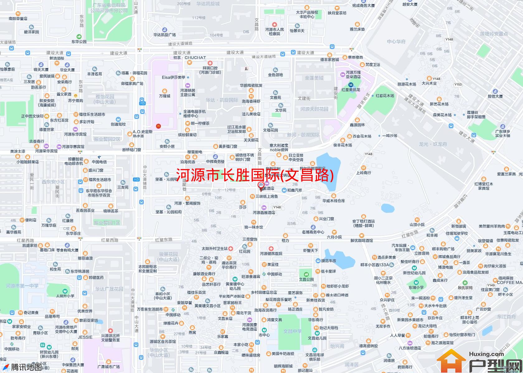 长胜国际(文昌路)小区 - 户型网
