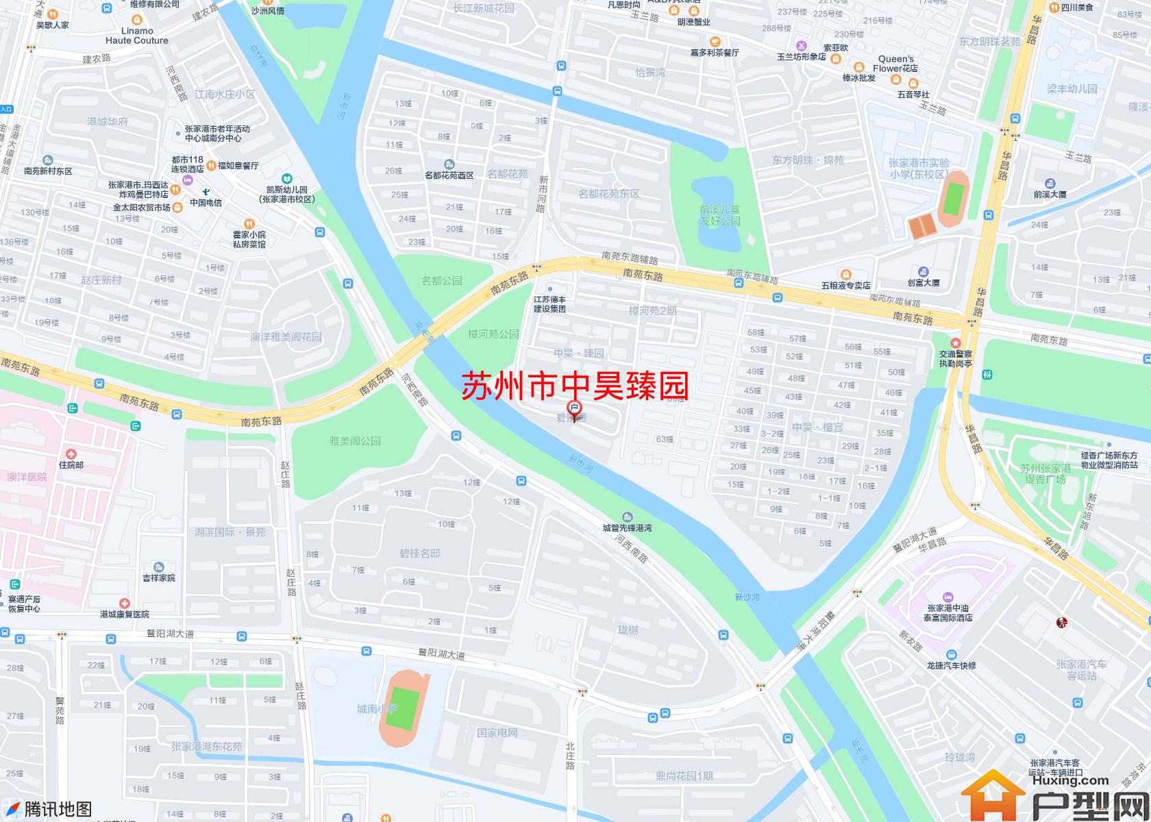 中昊臻园小区 - 户型网