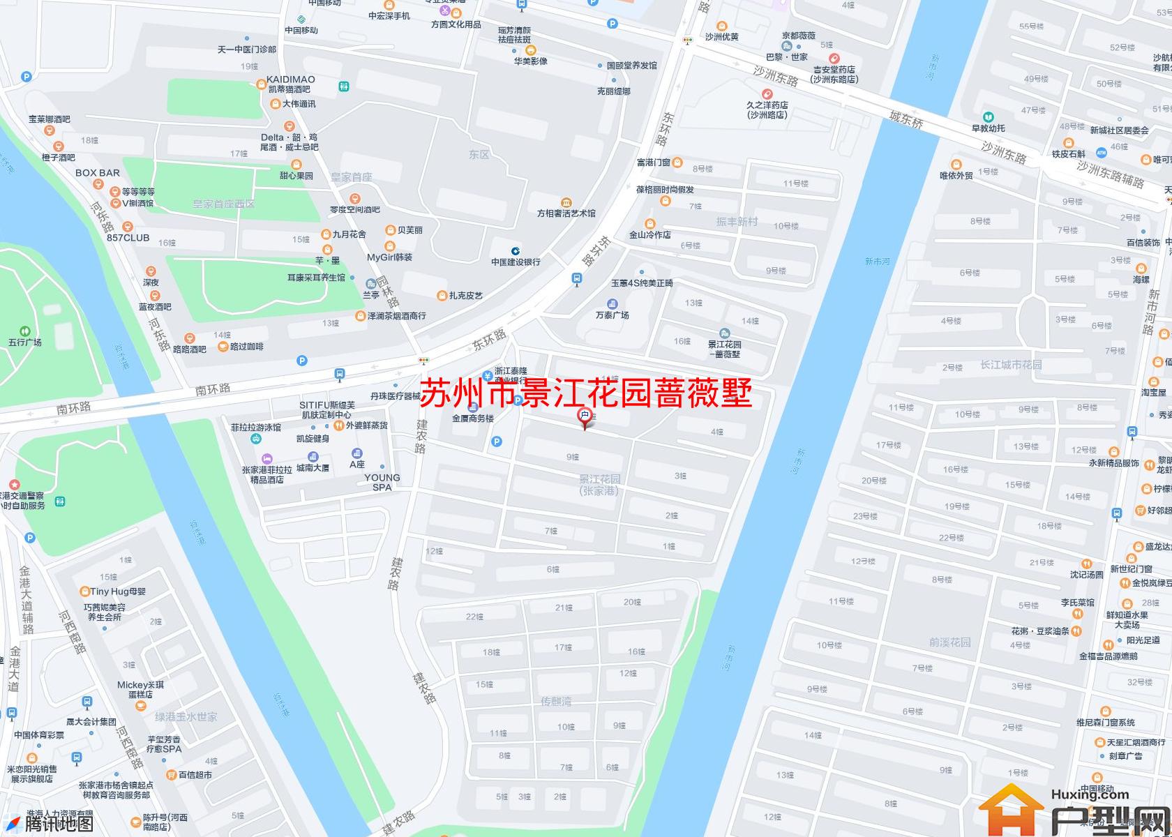 景江花园蔷薇墅小区 - 户型网