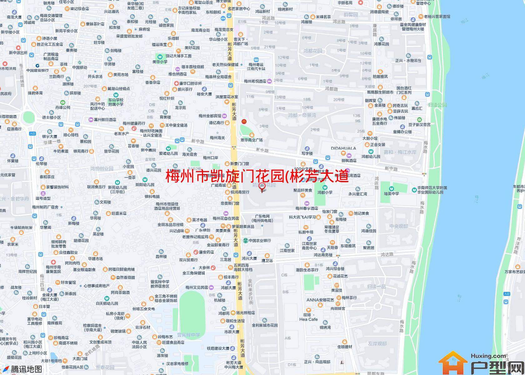 凯旋门花园(彬芳大道)小区 - 户型网