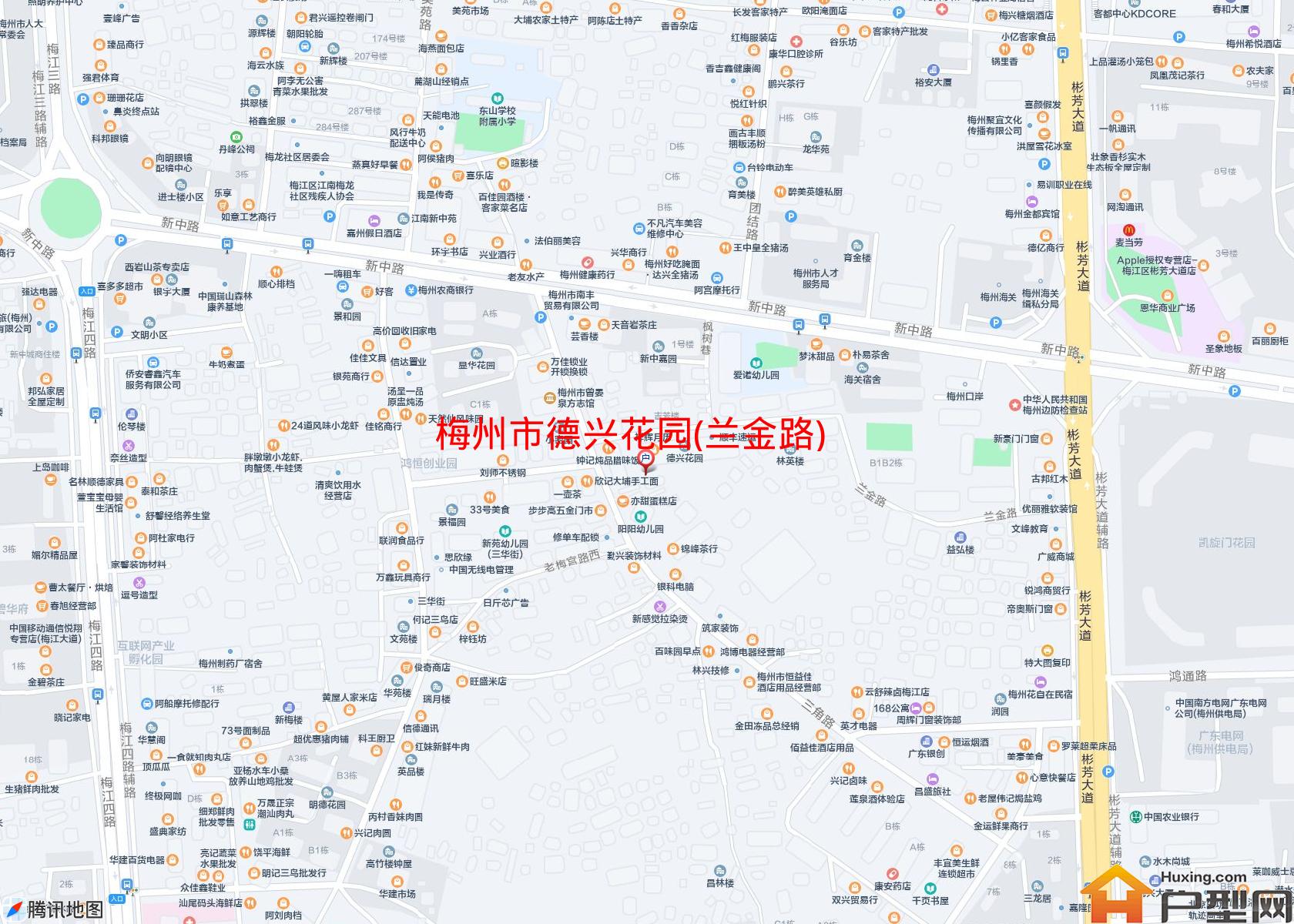德兴花园(兰金路)小区 - 户型网