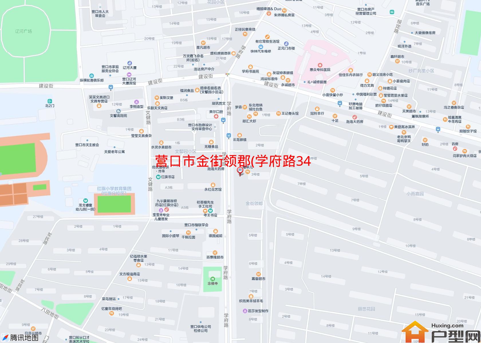 金街领郡(学府路34号楼)小区 - 户型网