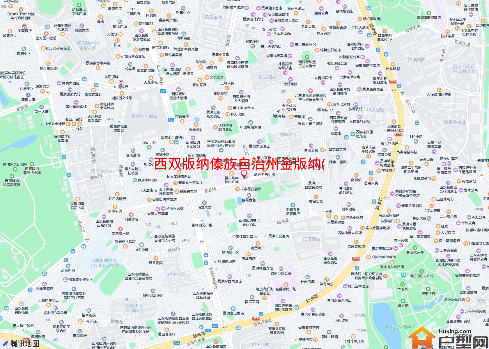 金版纳(勐遮路10号)小区 - 户型网