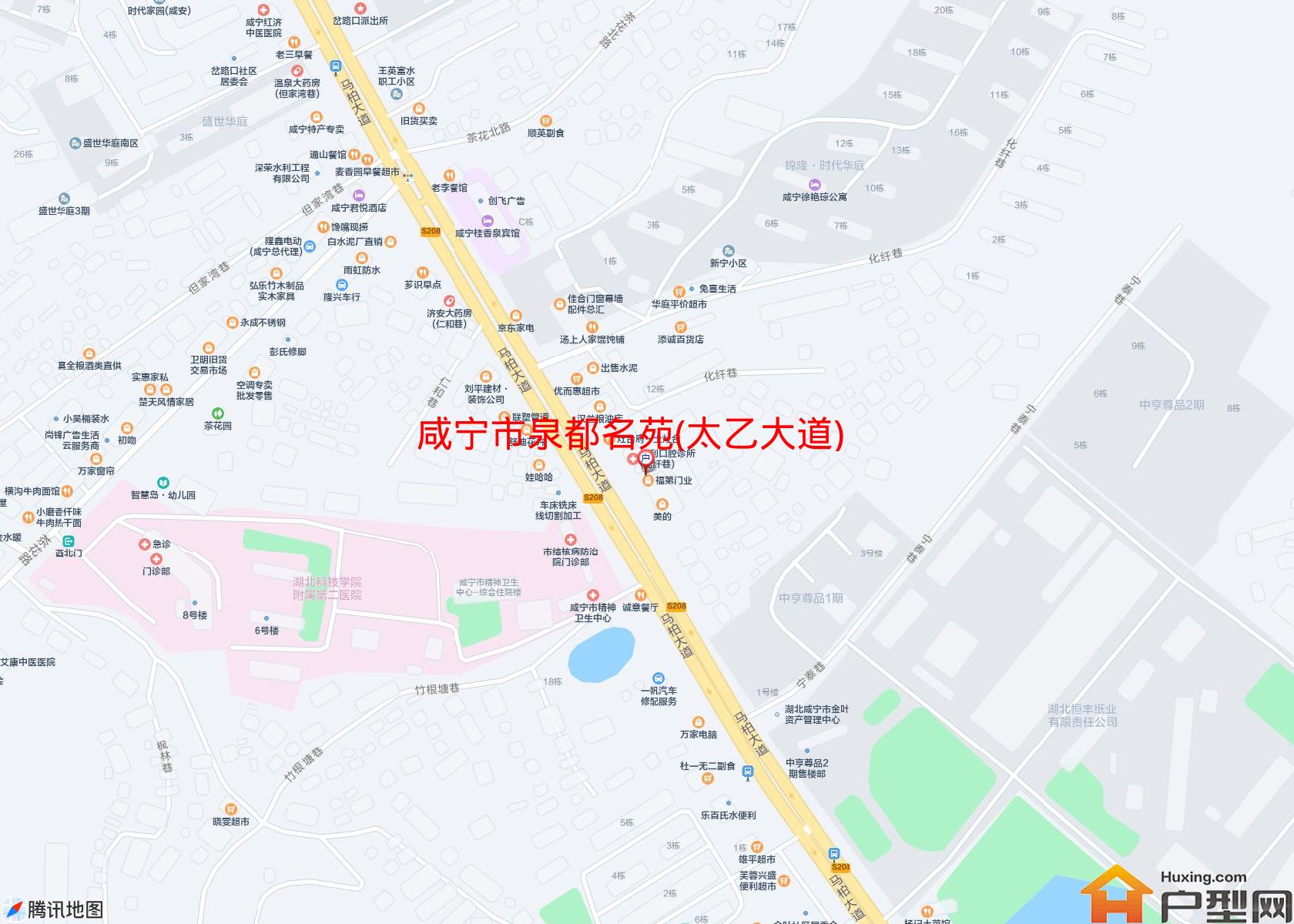 泉都名苑(太乙大道)小区 - 户型网