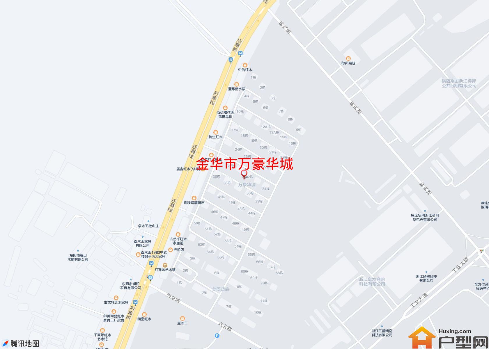 万豪华城小区 - 户型网