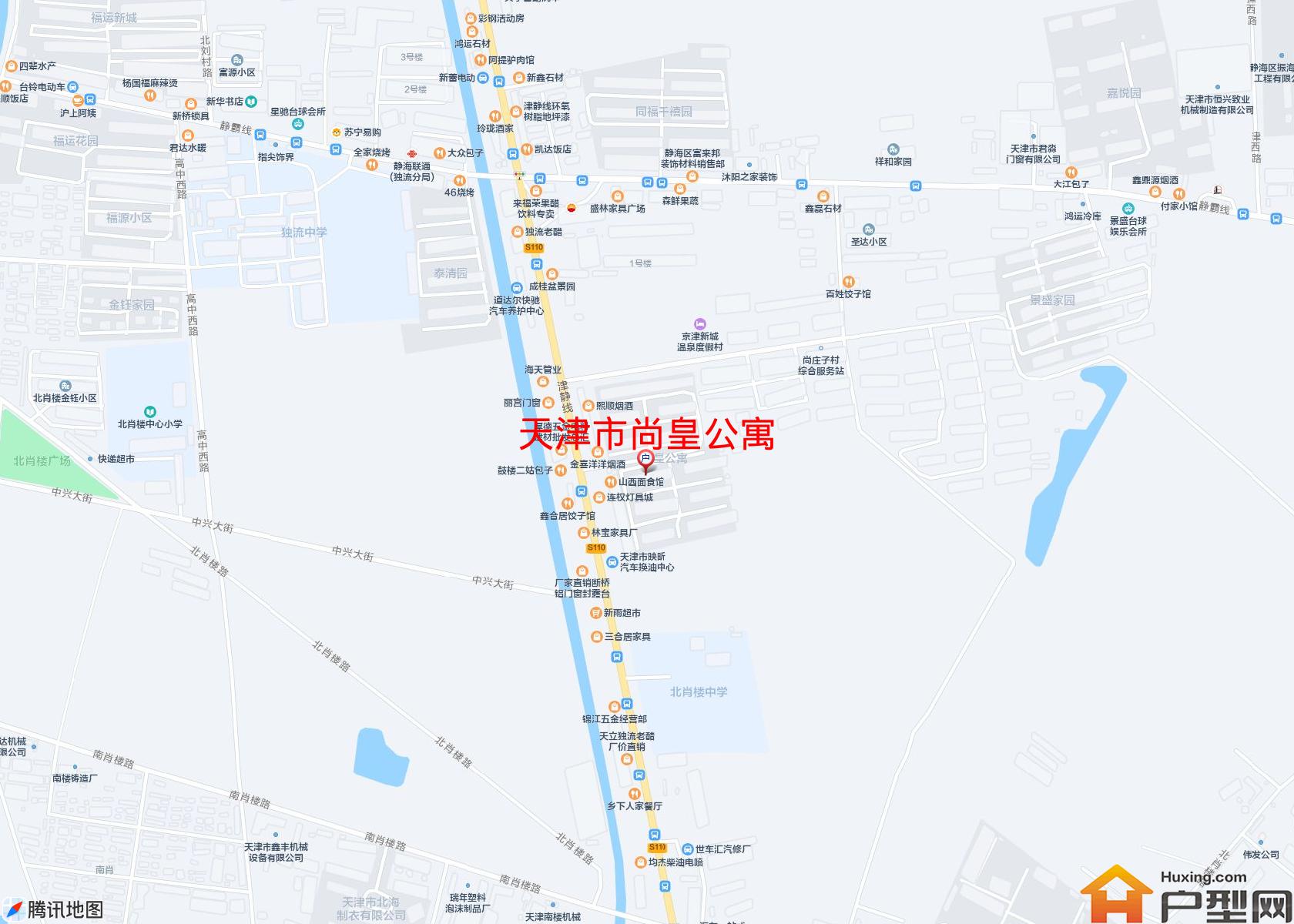 尚皇公寓小区 - 户型网
