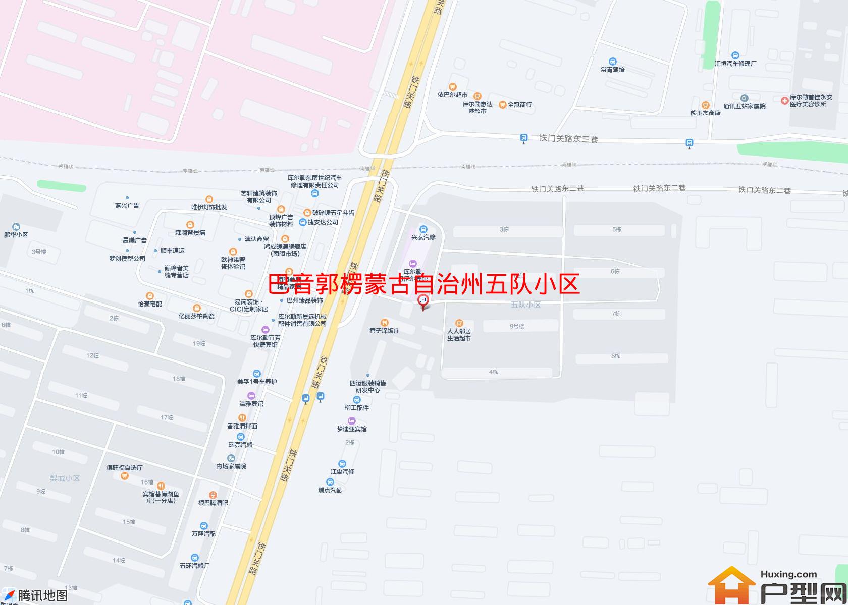 五队小区(铁门关路20号)小区 - 户型网
