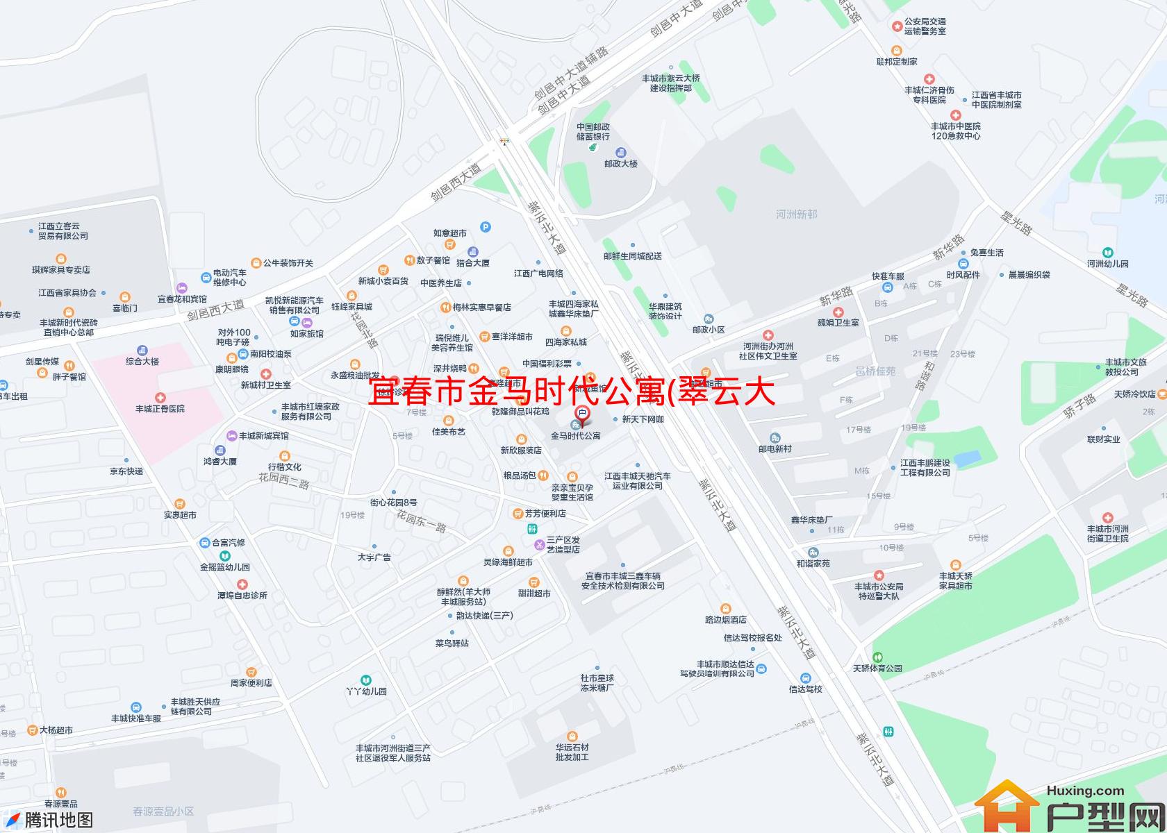 金马时代公寓(翠云大道56号)小区 - 户型网
