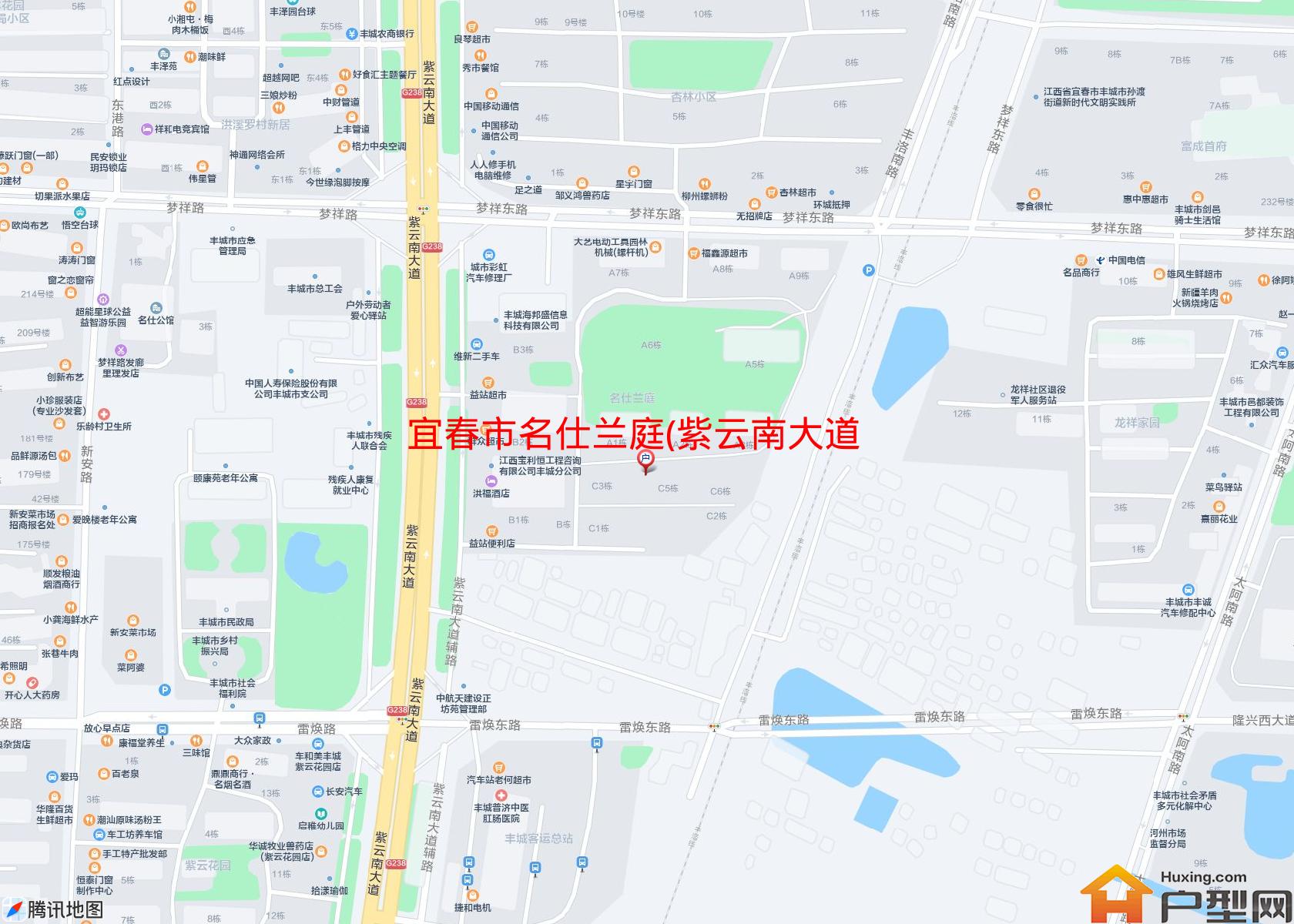名仕兰庭(紫云南大道)小区 - 户型网