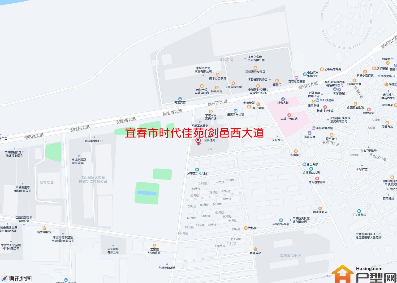 时代佳苑(剑邑西大道)小区 - 户型网