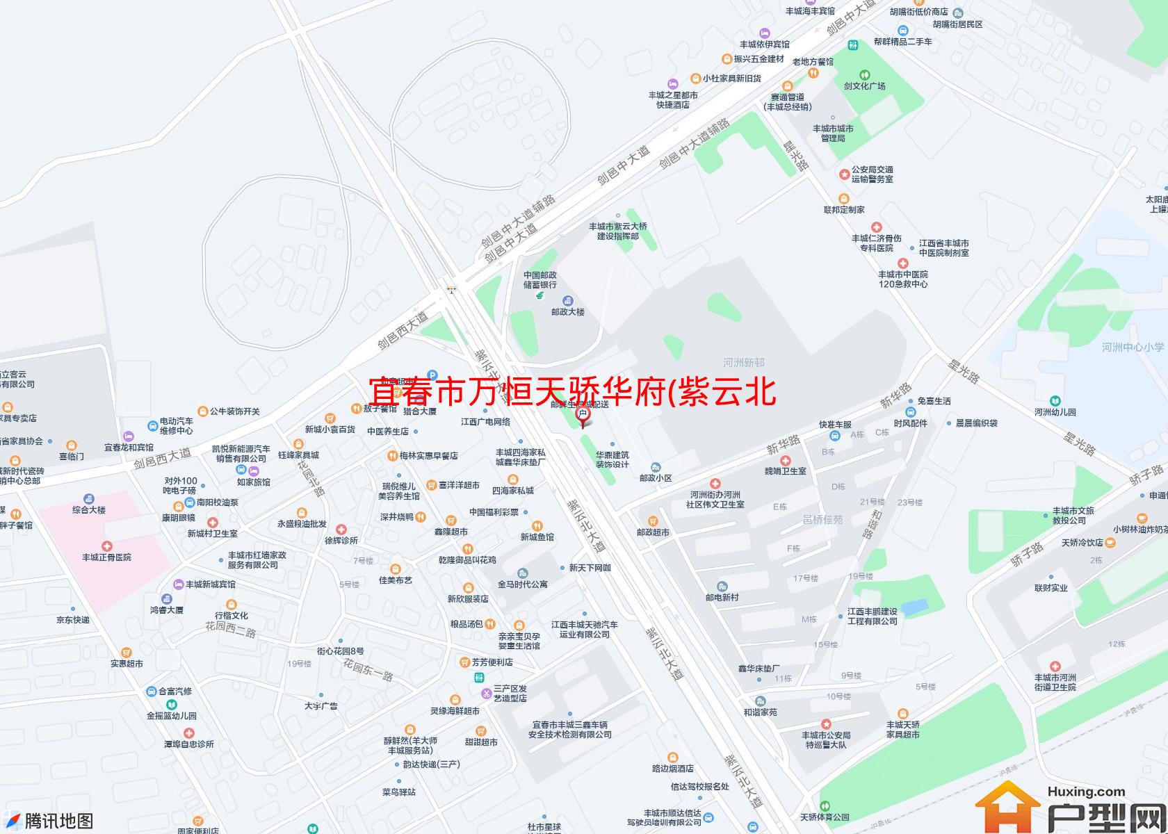 万恒天骄华府(紫云北大道)小区 - 户型网