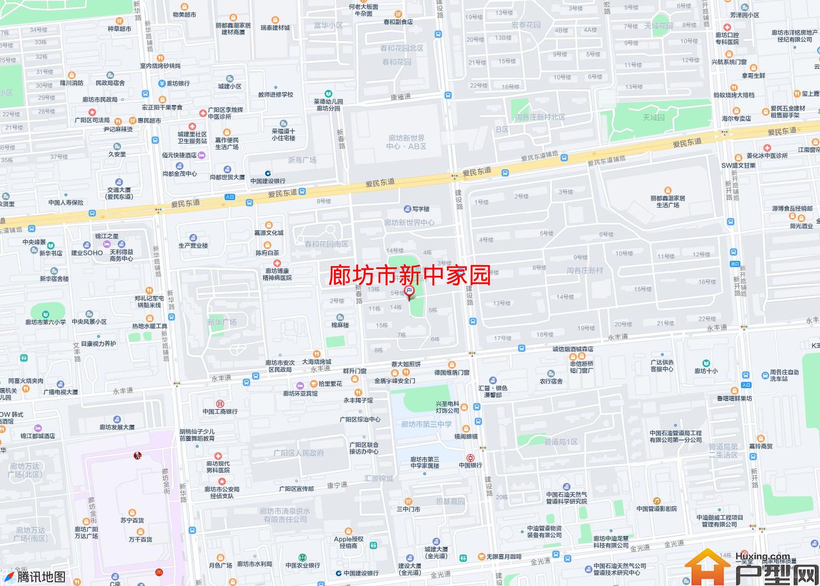 新中家园小区 - 户型网