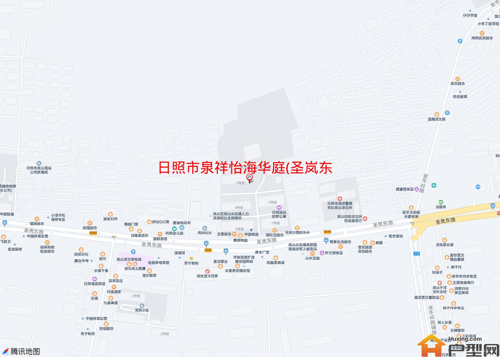 泉祥怡海华庭(圣岚东路707号)小区 - 户型网