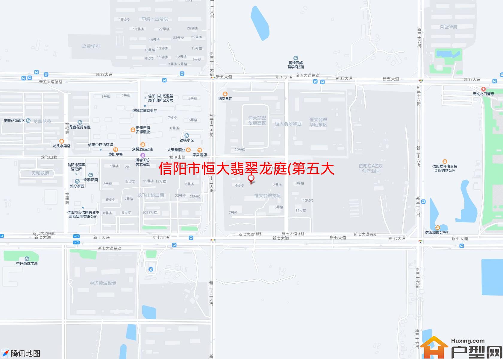 恒大翡翠龙庭(第五大道)小区 - 户型网