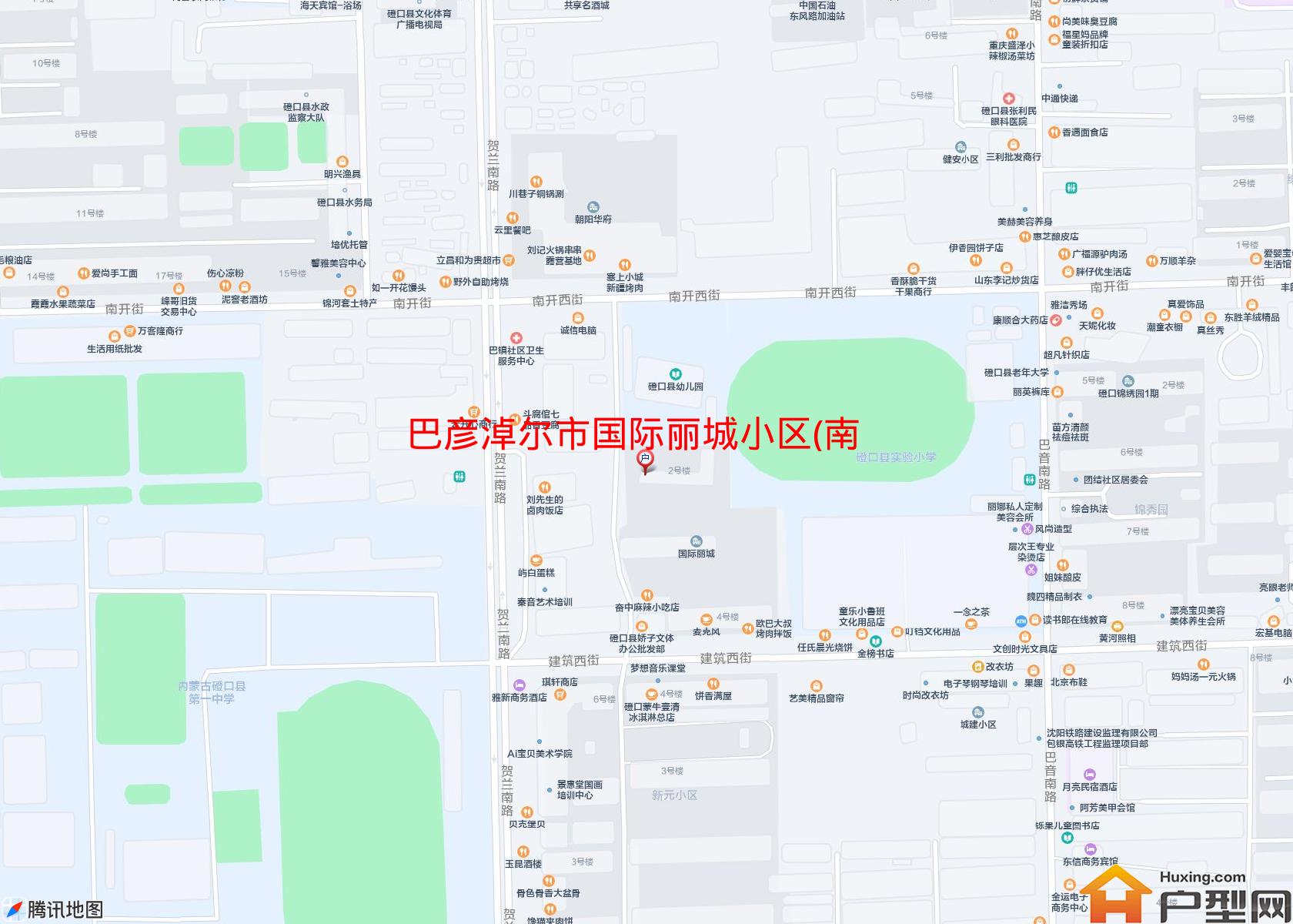 国际丽城小区(南开街)小区 - 户型网