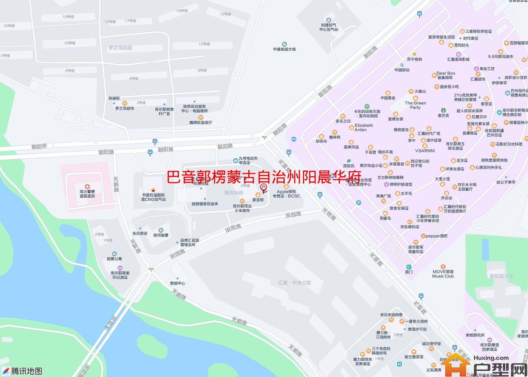 阳晨华府(朝阳路)小区 - 户型网