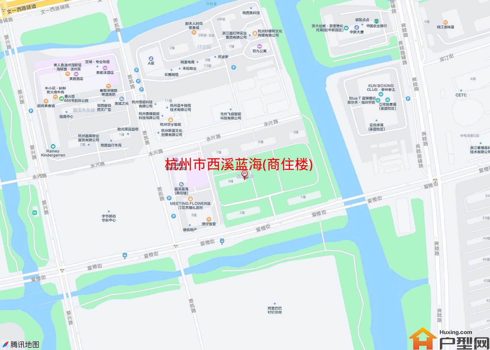 西溪蓝海(商住楼)小区 - 户型网