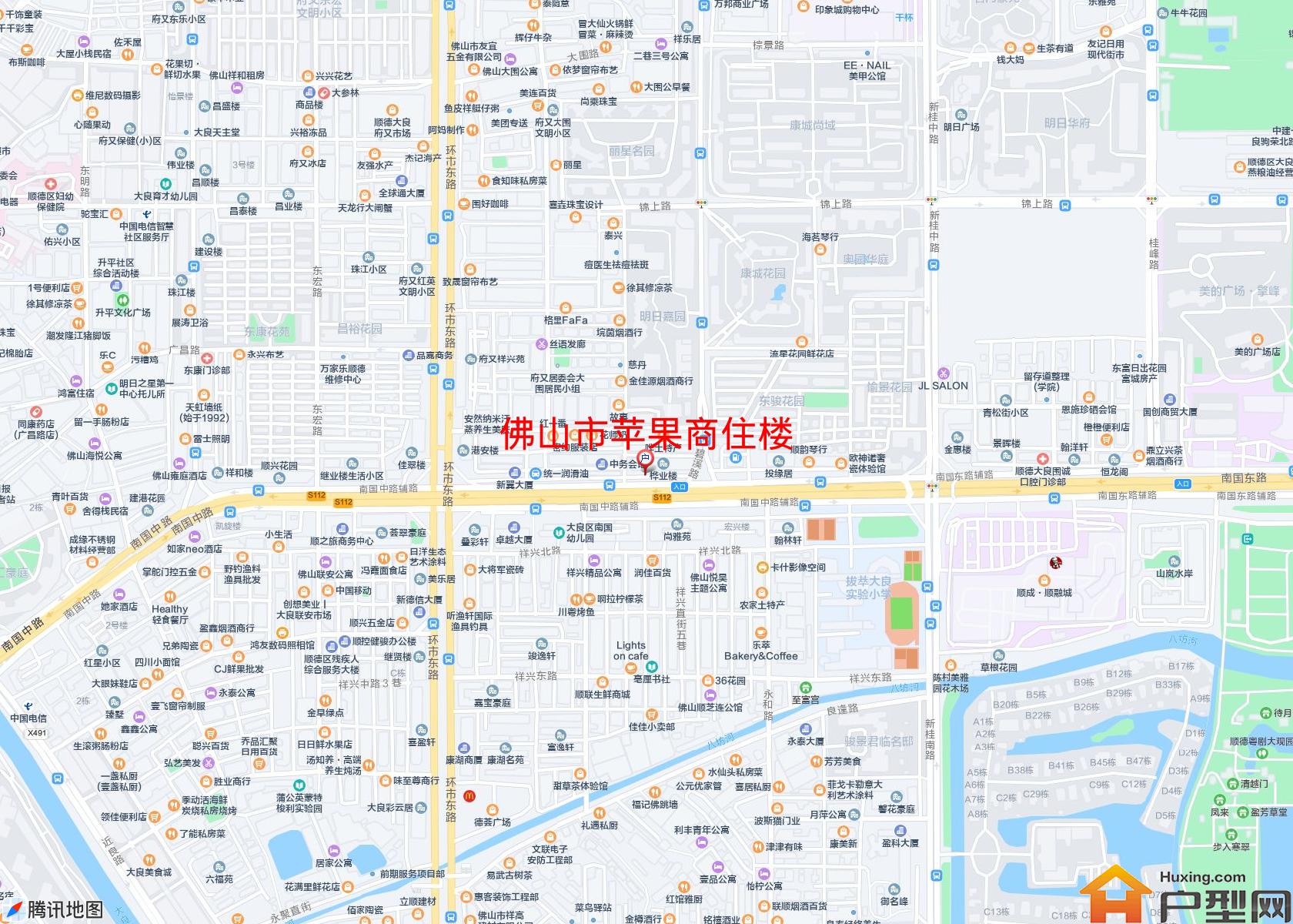 苹果商住楼小区 - 户型网