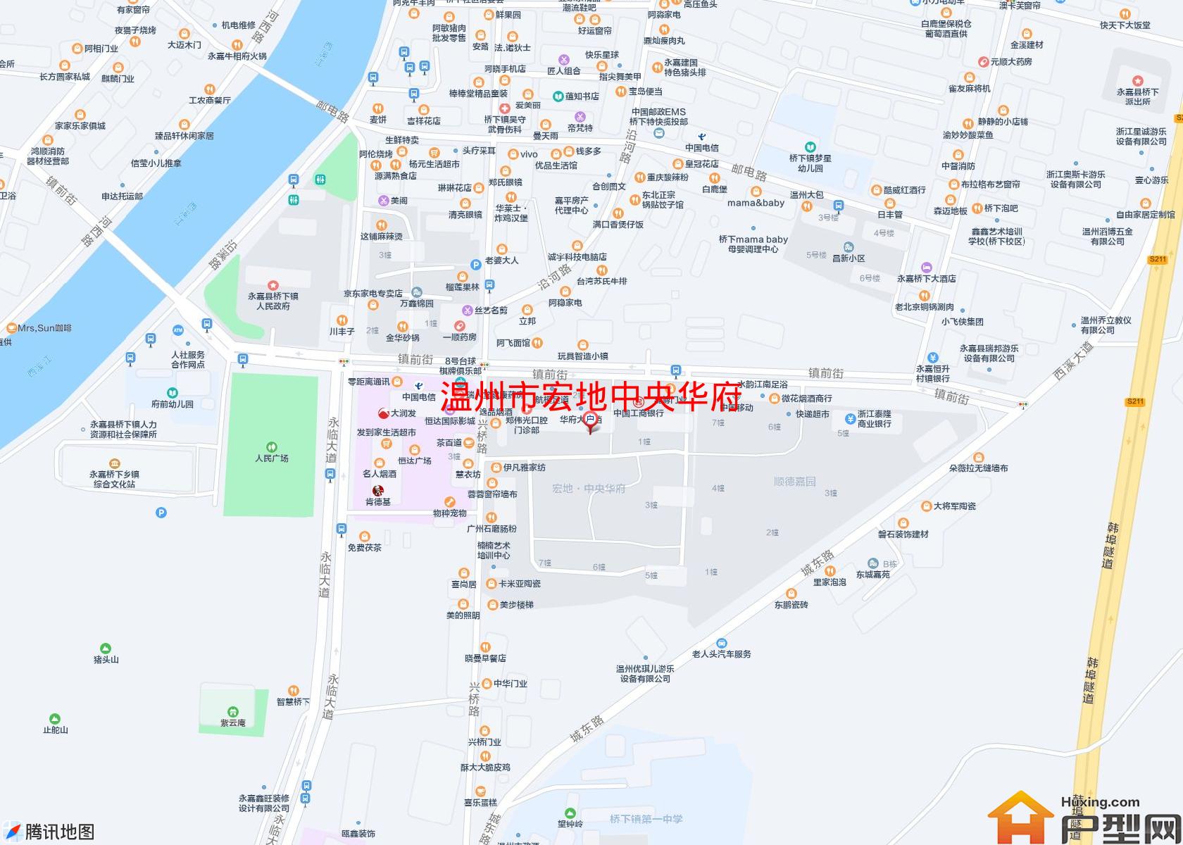 宏地中央华府小区 - 户型网