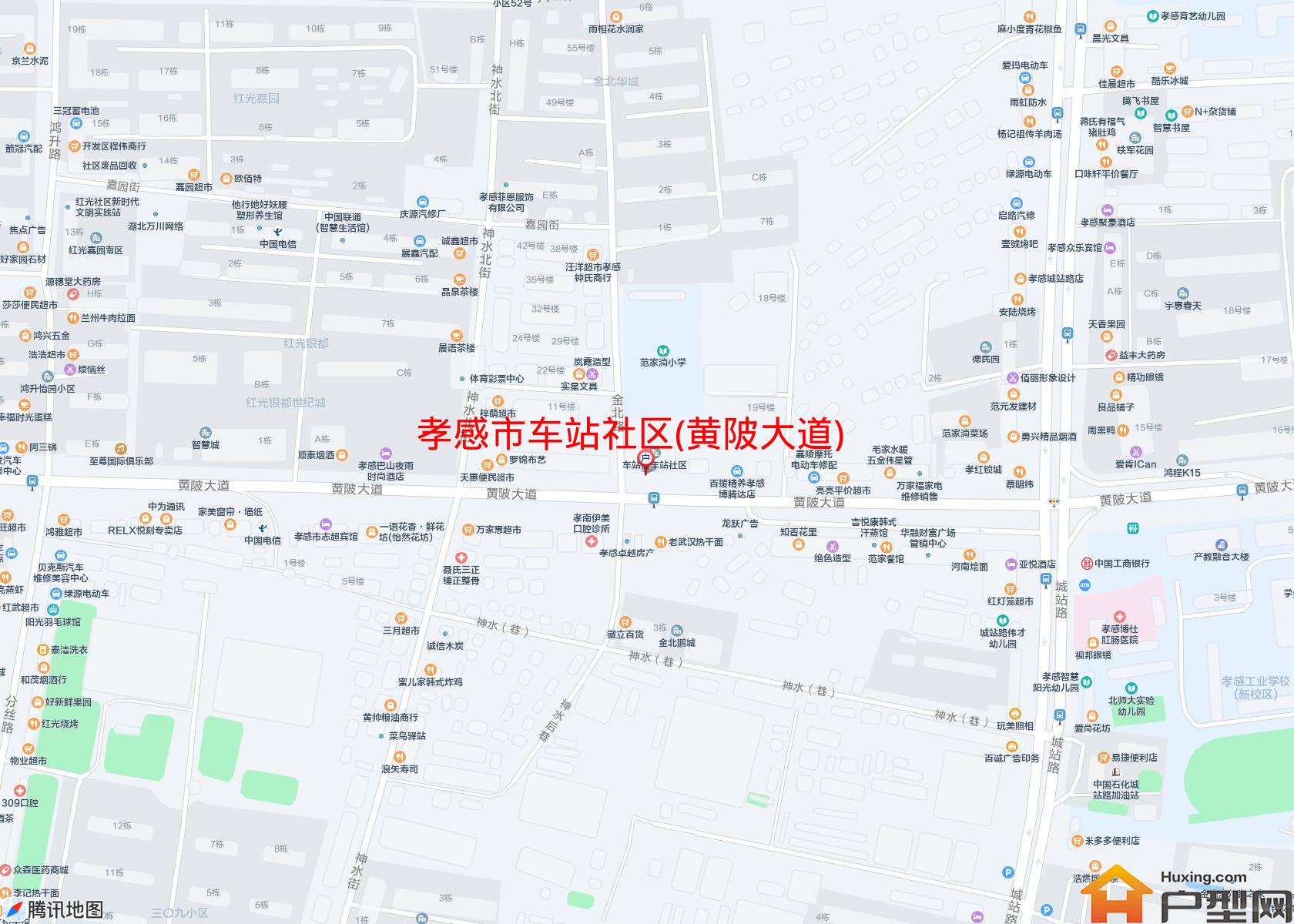 车站社区(黄陂大道)小区 - 户型网